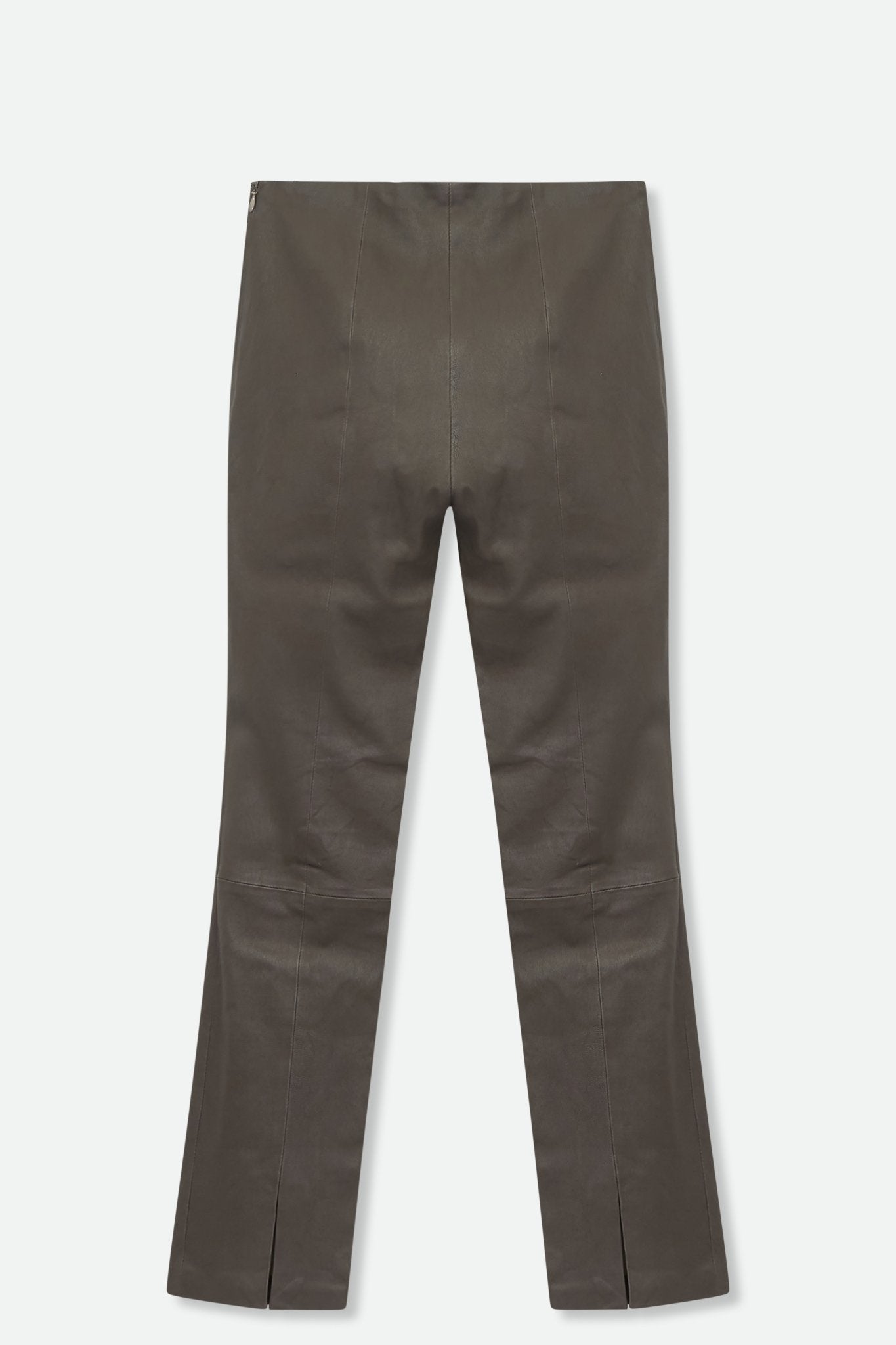 TRAVERNA FITTED PANT IN STRETCH LEATHER - Jarbo