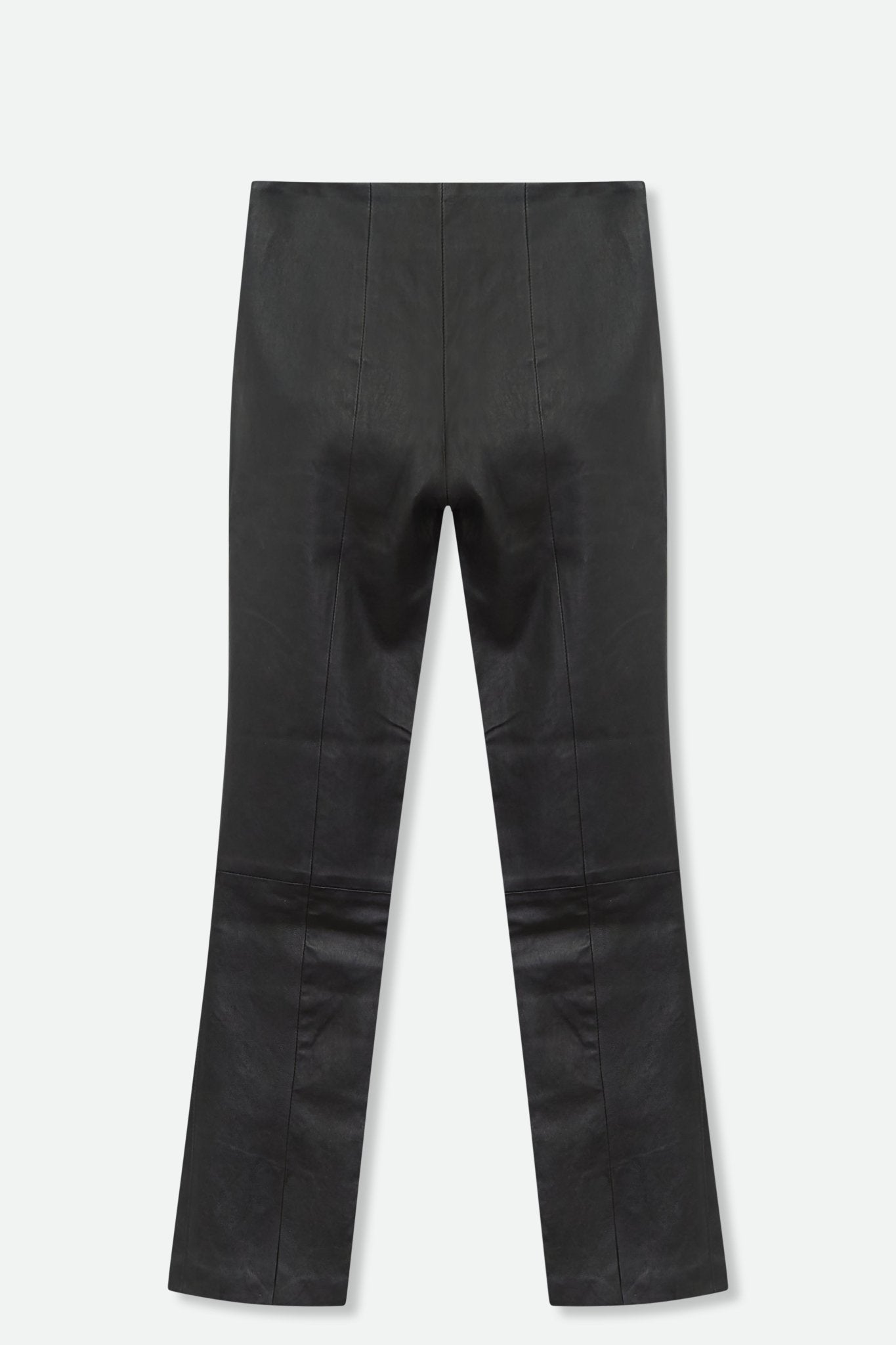 TRAVERNA FITTED PANT IN STRETCH LEATHER - Jarbo