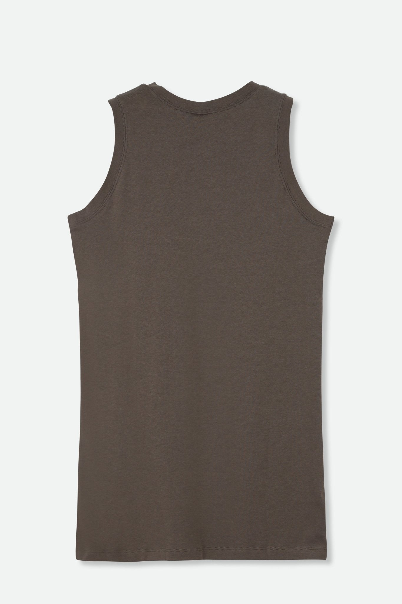 TUNIC LENGTH MUSCLE TANK IN PIMA COTTON STRETCH - Jarbo