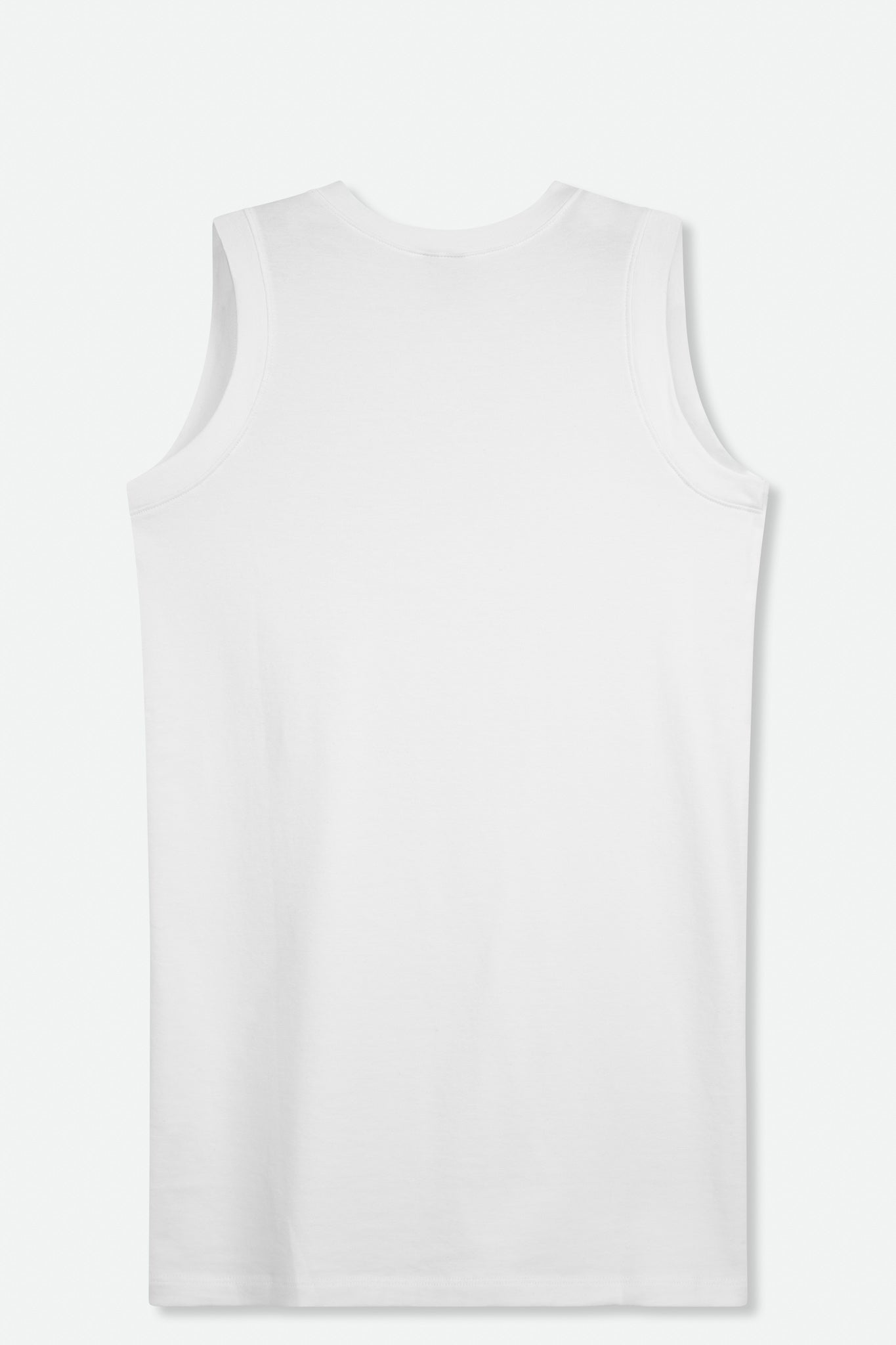 V-NECK MUSCLE TANK IN PIMA COTTON STRETCH - Jarbo
