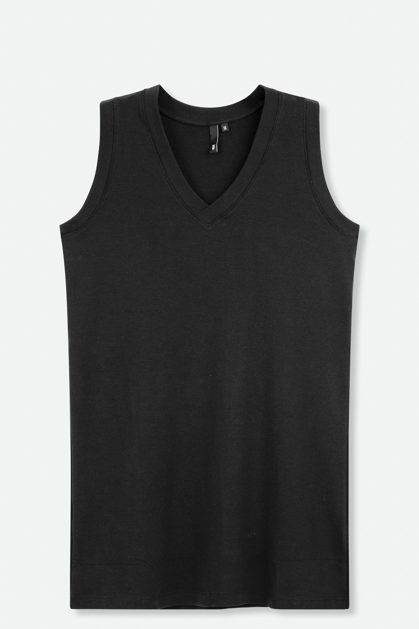 V-NECK MUSCLE TANK IN PIMA COTTON STRETCH - Jarbo