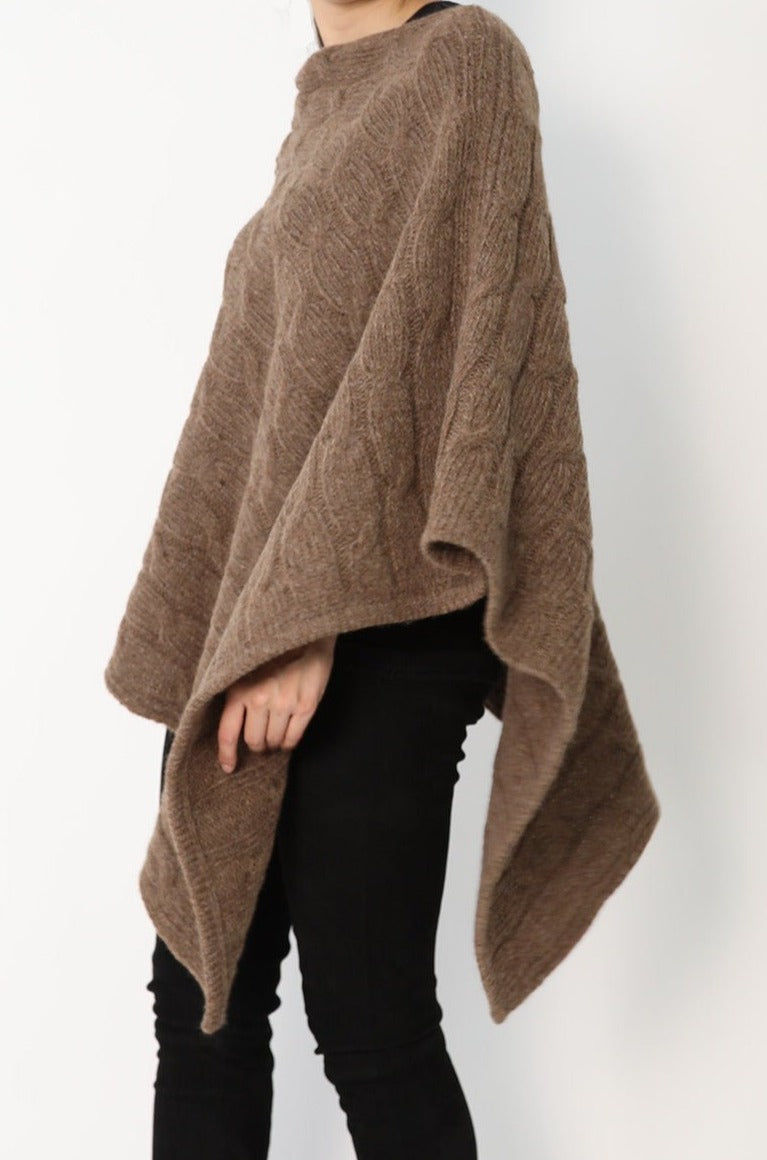 VARA CABLE KNIT IN BABY ALPACA AND FINE MERINO BLEND - Jarbo