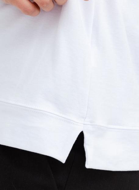 VENTED BOX TOP IN PIMA COTTON STRETCH - Jarbo