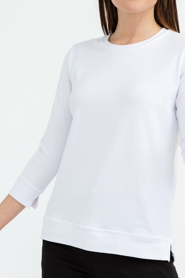 VENTED BOX TOP IN PIMA COTTON STRETCH - Jarbo