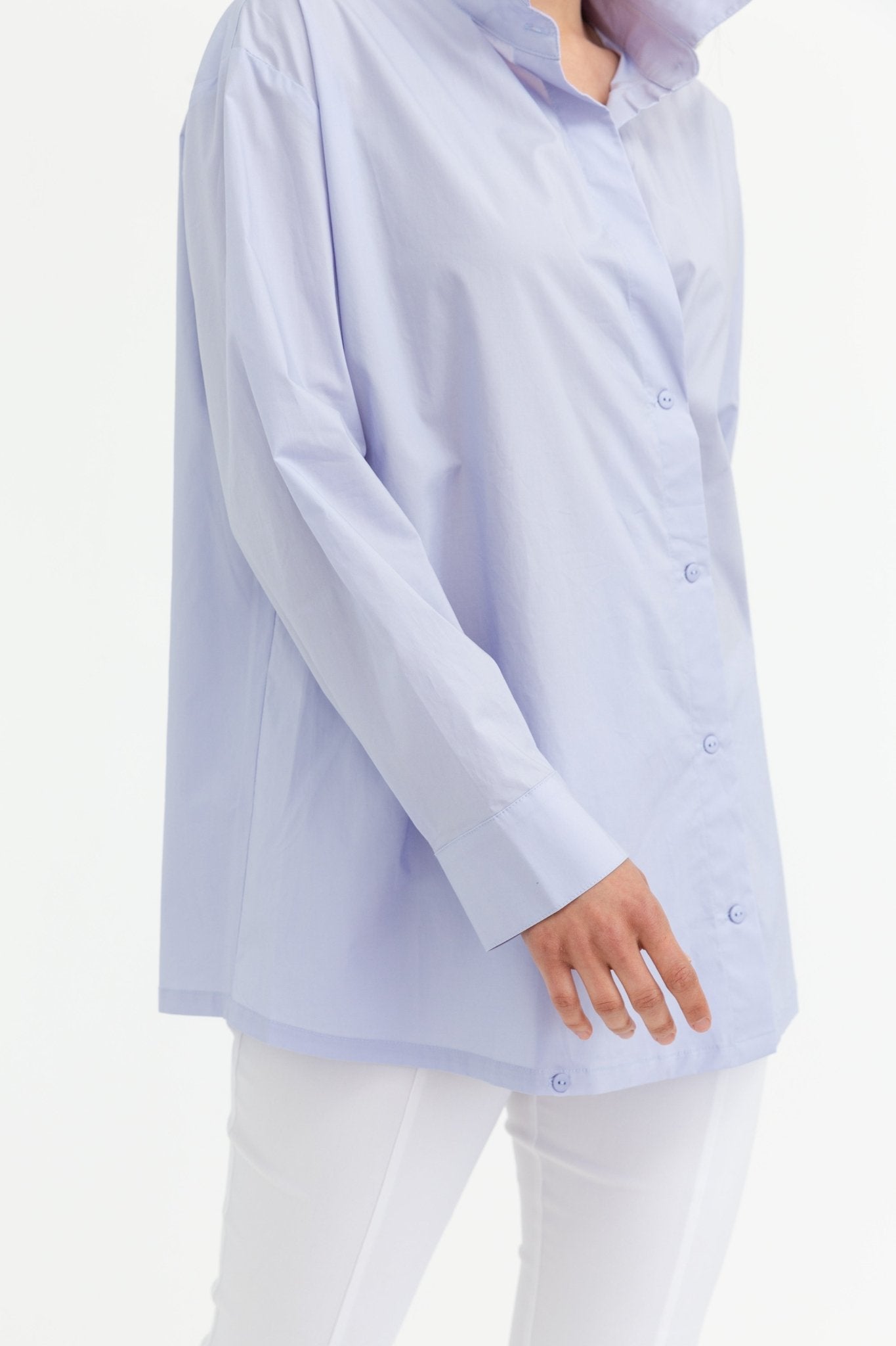 VIA SHIRT IN ITALIAN STRETCH POPLIN - Jarbo