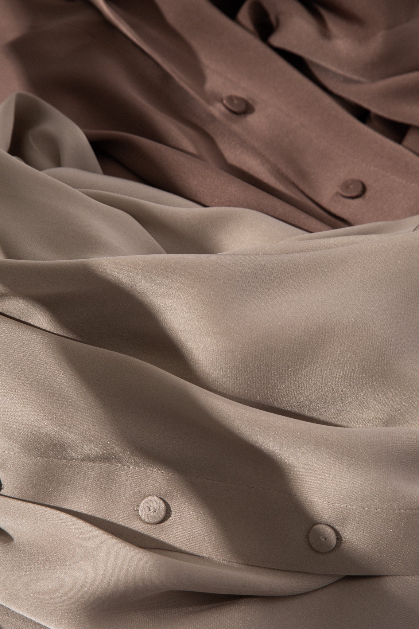 VIVIENNE SHIRT IN STRETCH SILK GEORGETTE - Jarbo