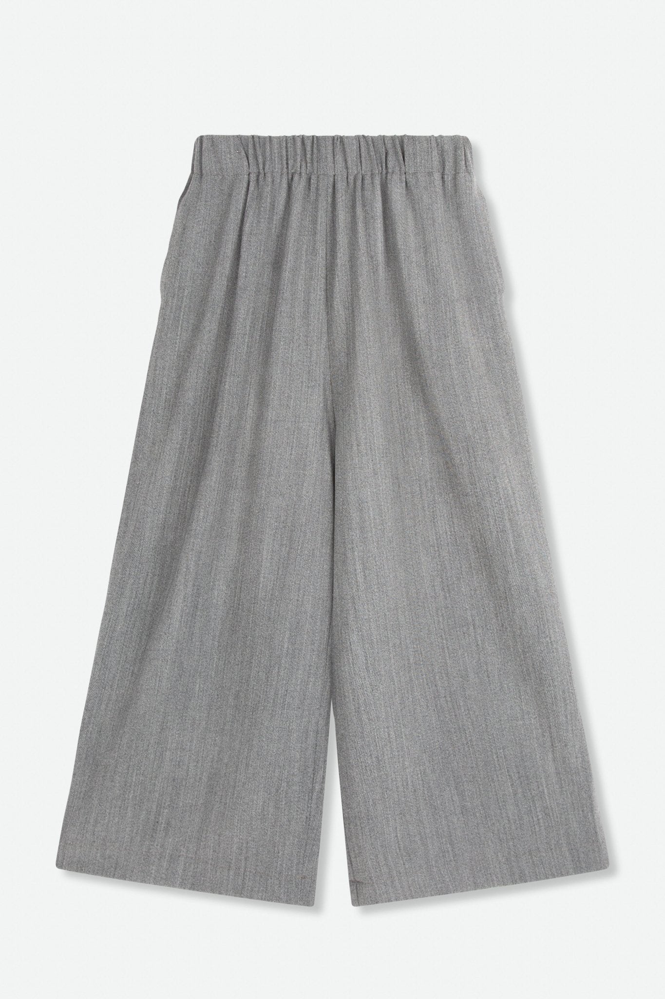 WIDE LEG CULOTTE PANT IN NOVELTY FABRIC - Jarbo