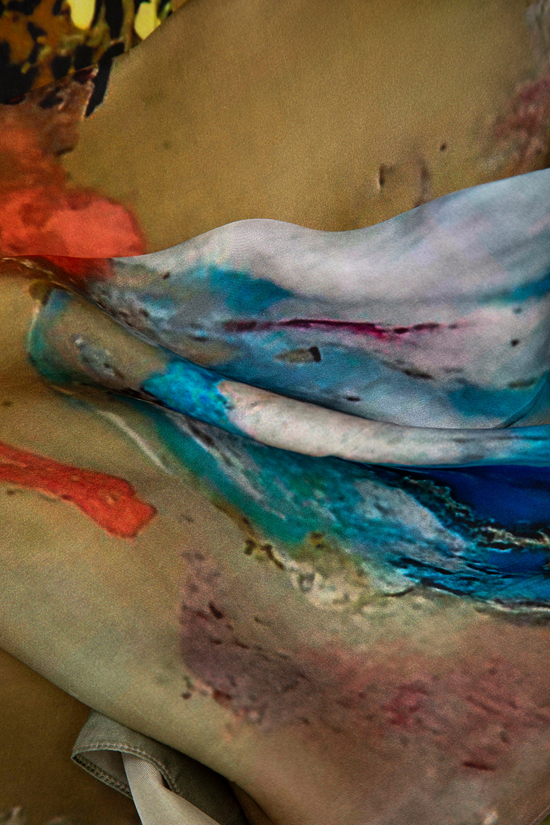 SILK TWILL SQUARE SCARF DANCERS