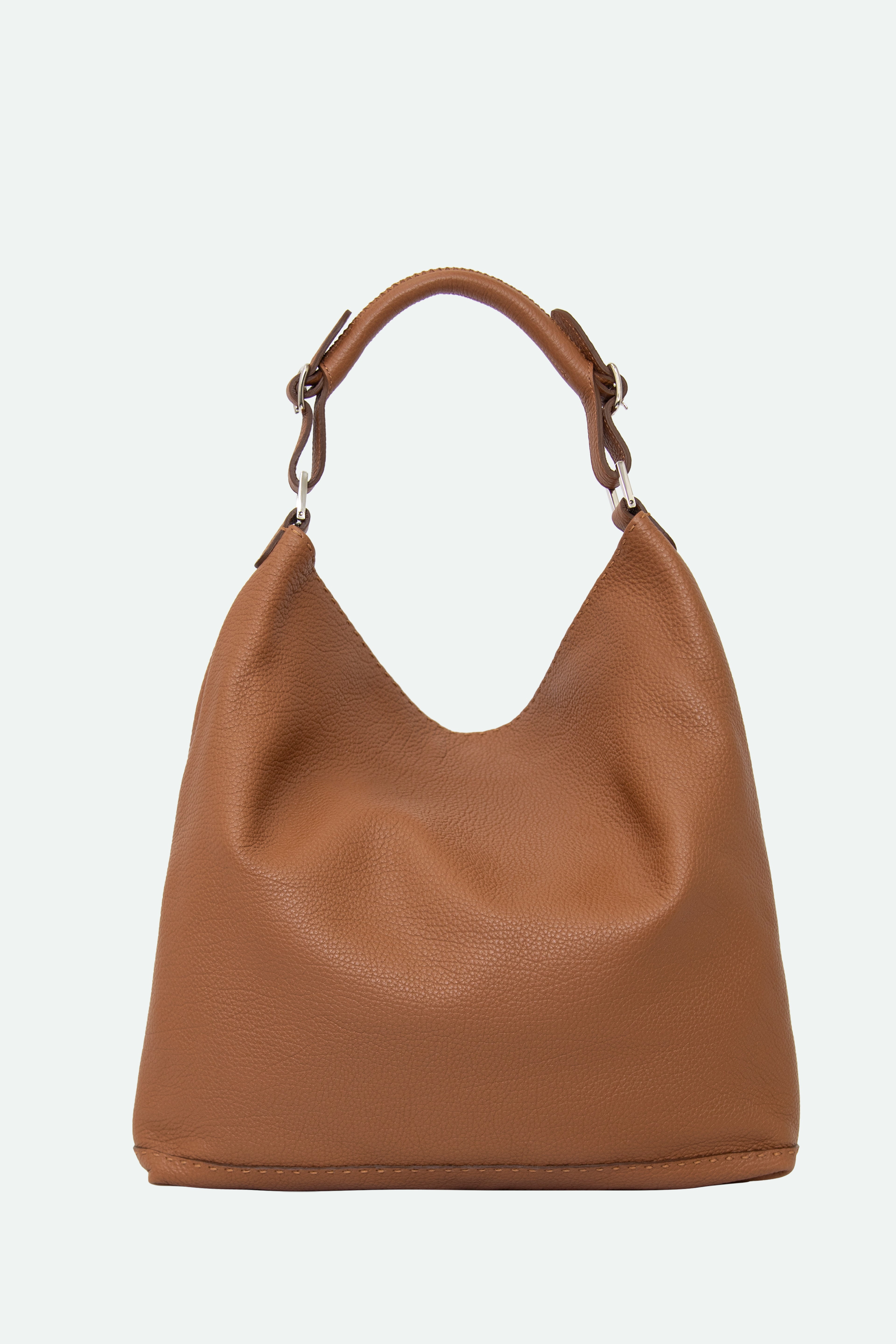BASTIAN BAG IN FRENCH CALFSKIN CUOIO