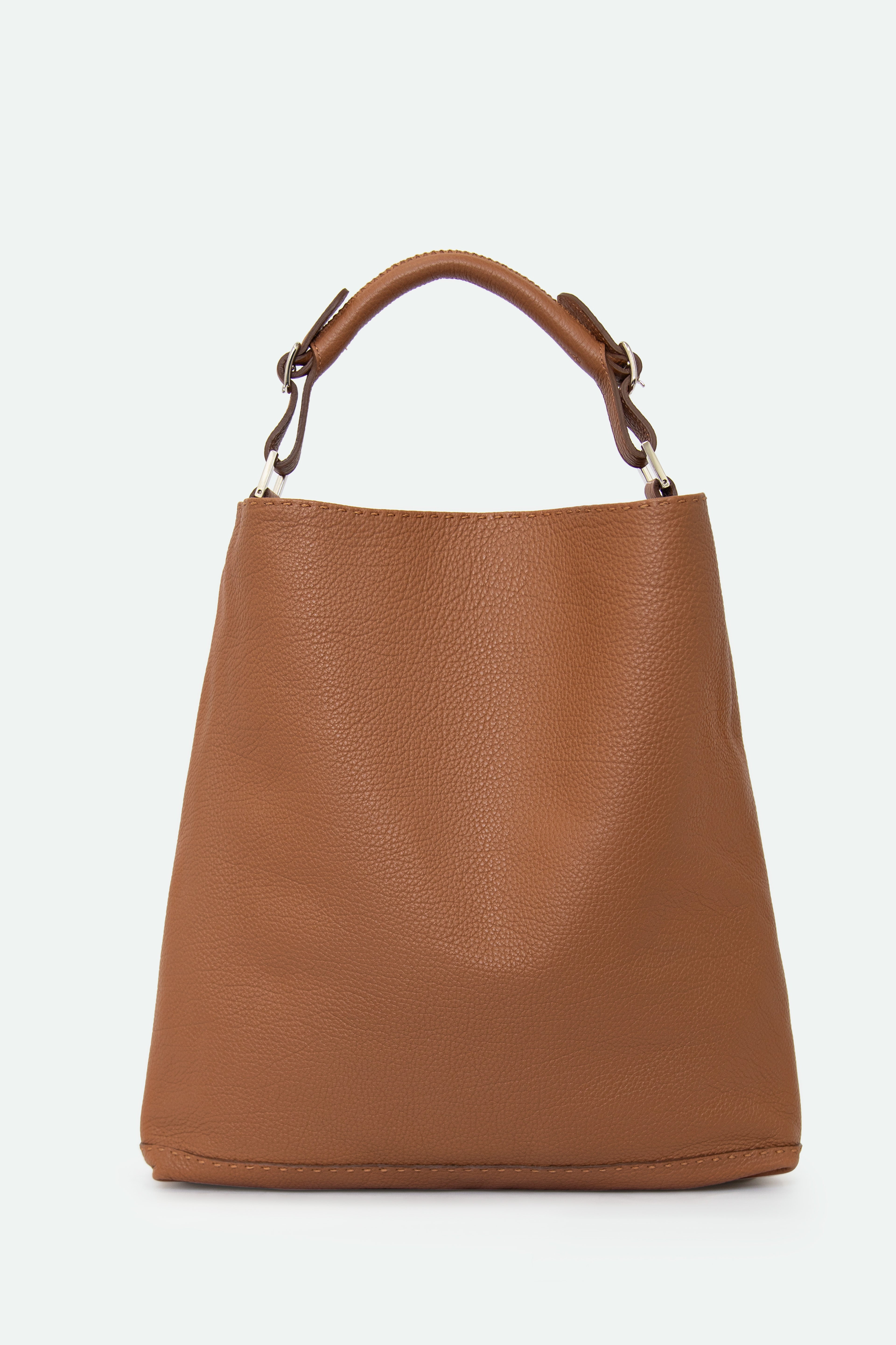BASTIAN BAG IN FRENCH CALFSKIN CUOIO