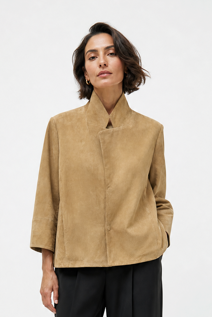 BELLAMY SUEDE LEATHER IN CHAMOIS