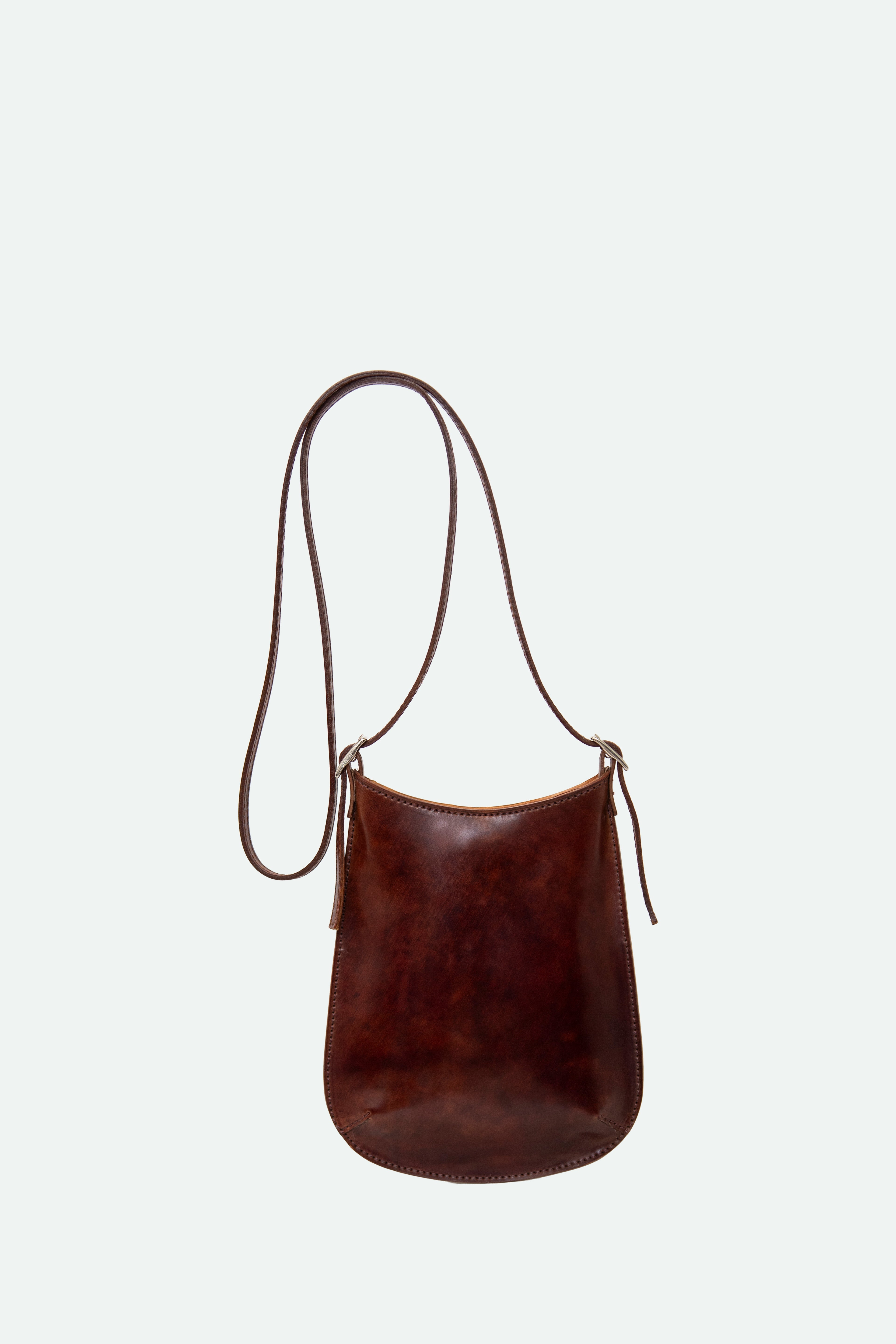 BELLAR BAG IN CORDOVAN LEATHER SADDLE