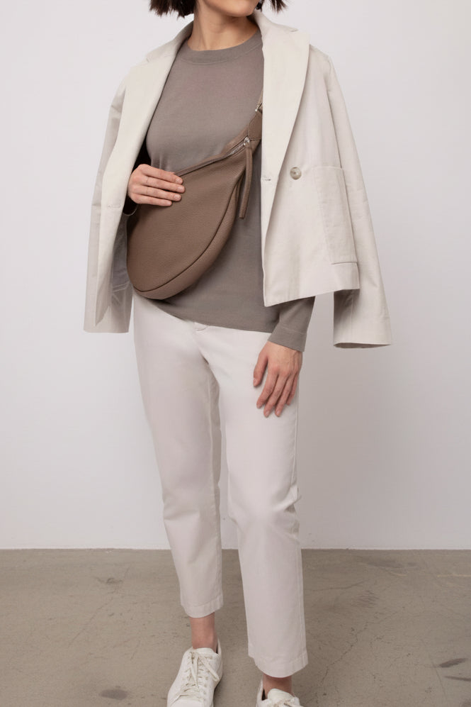 NICO LONG SLEEVE CREW & SCARF IN FINE MERINO