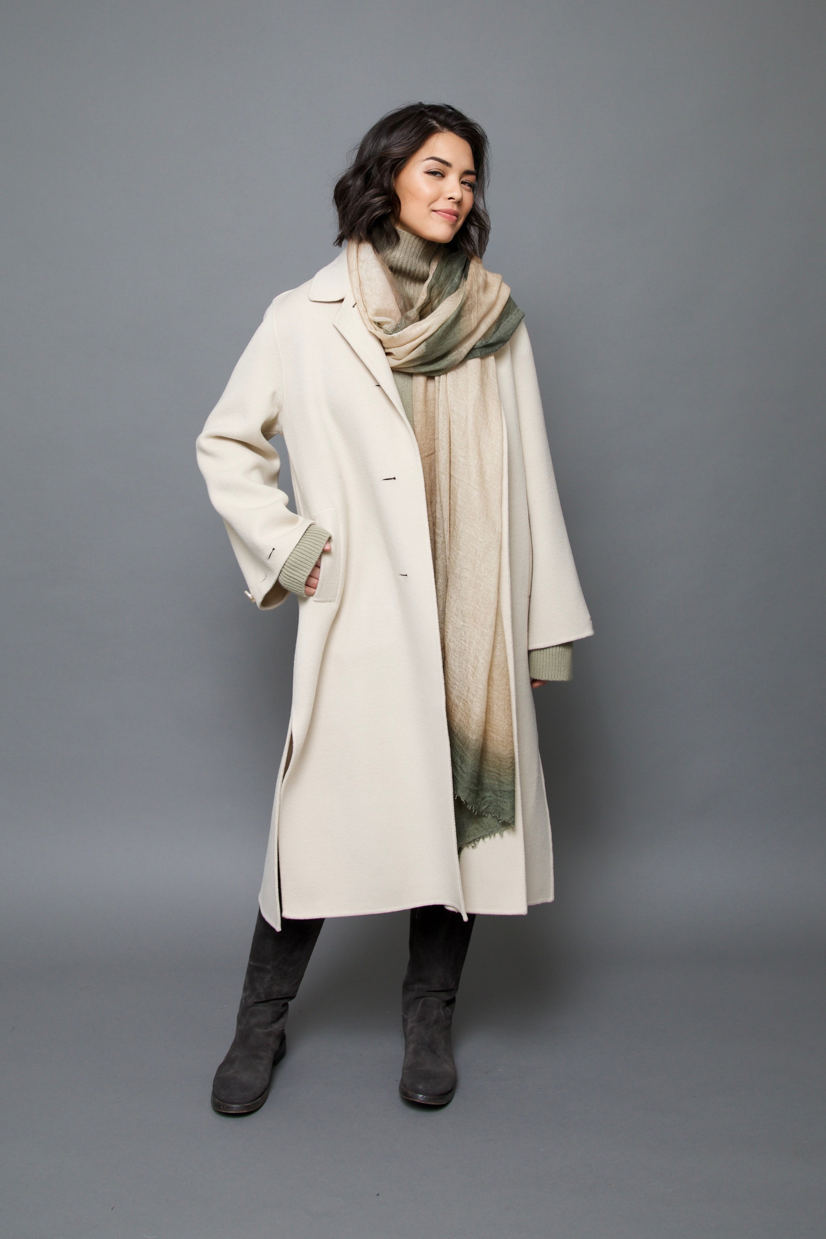 BLYTHE COAT IN DOUBLE FACE CASHMERE