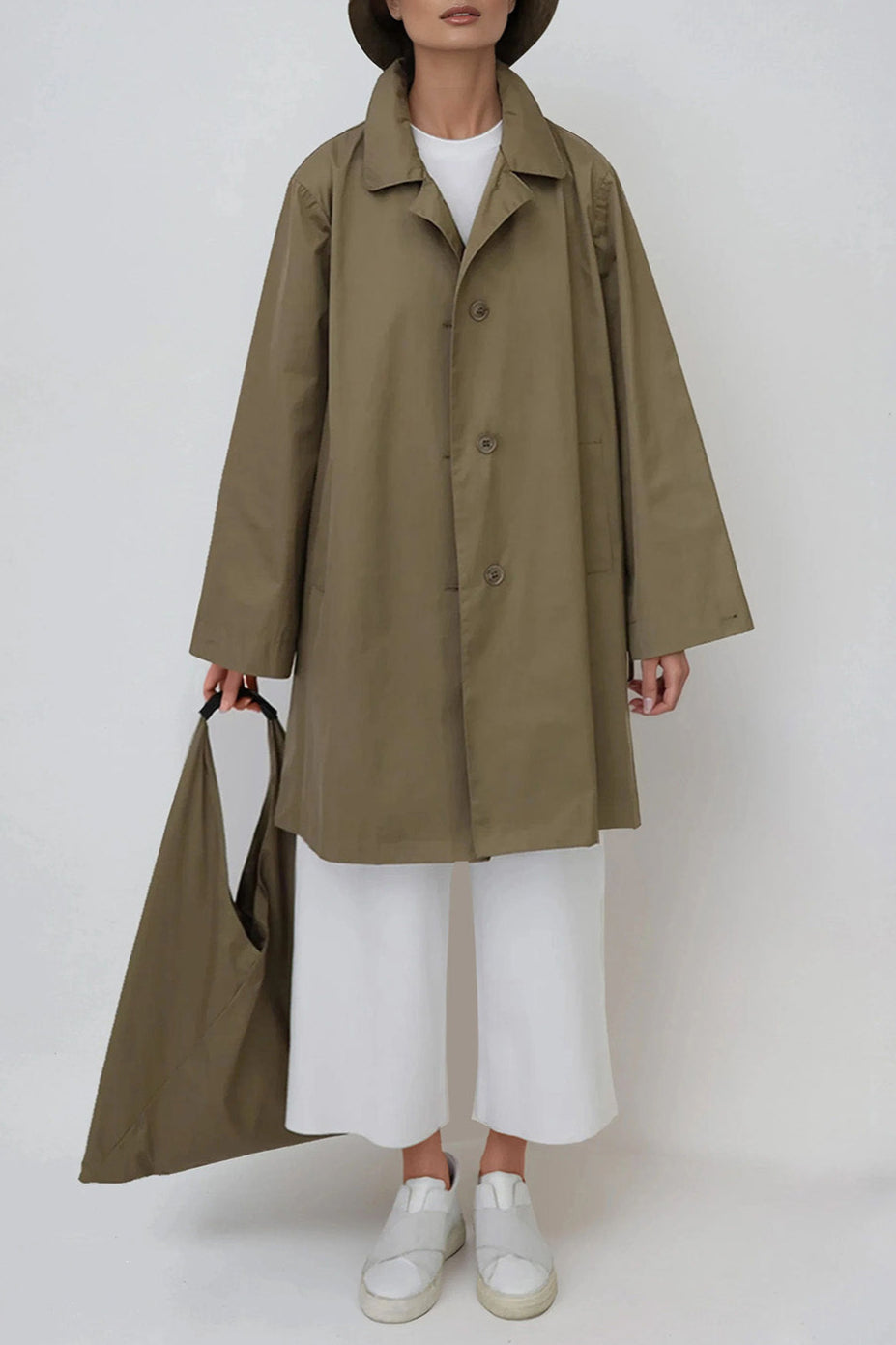 BLYTHE TRAVEL TRENCH RAIN COAT