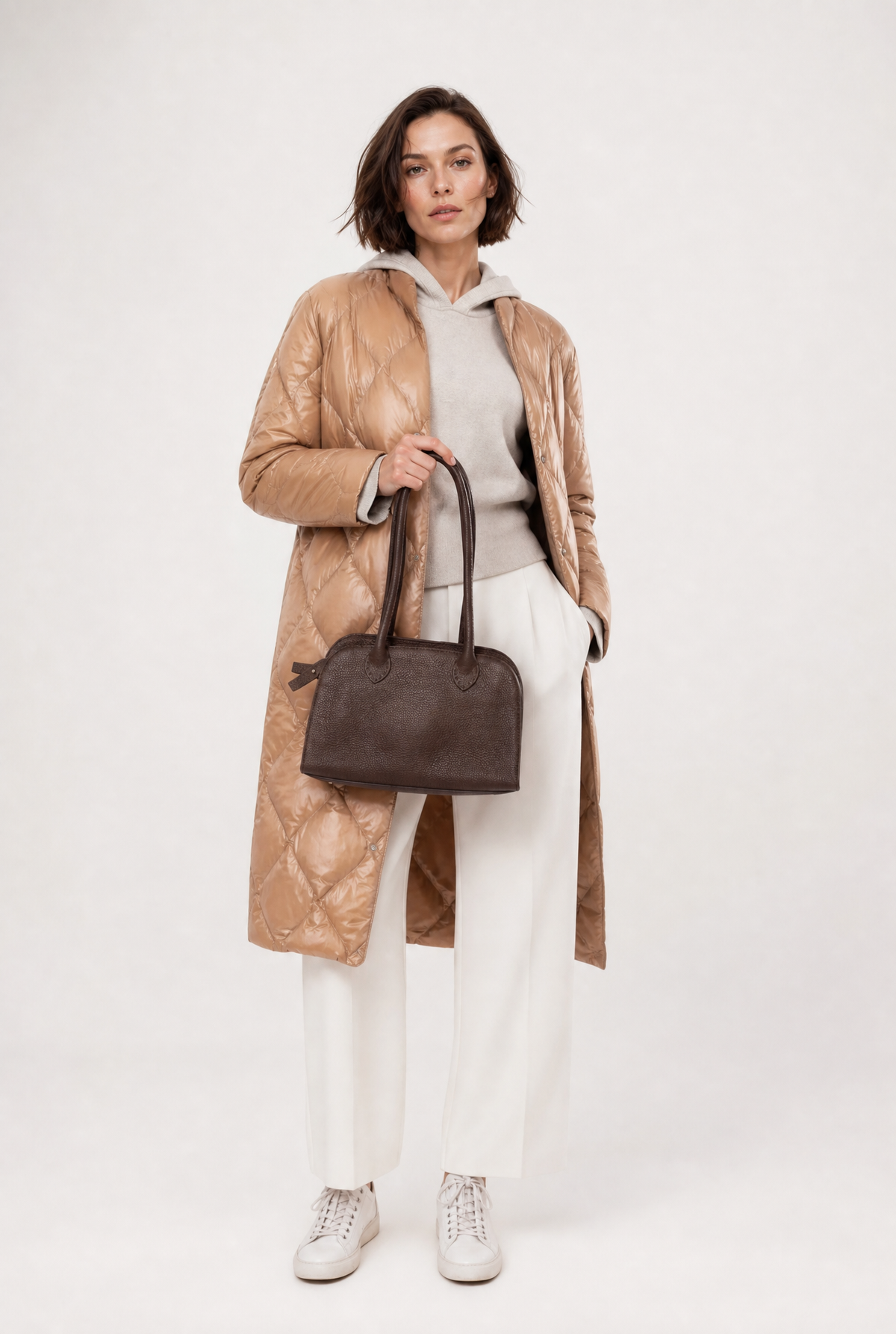 BRENTA COAT IN ULTRALIGHT GOOSE DOWN