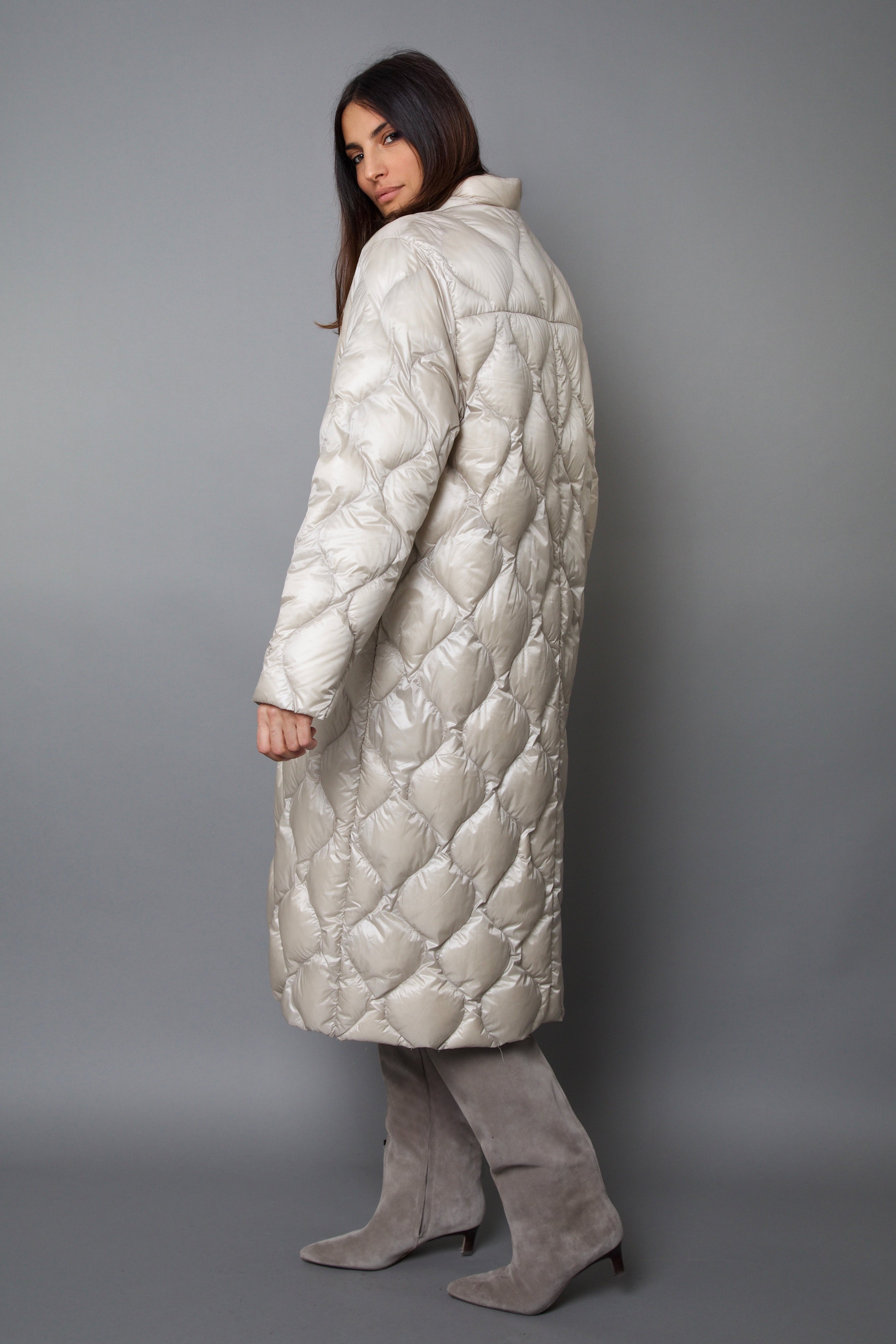 BRENTA COAT IN ULTRALIGHT GOOSE DOWN