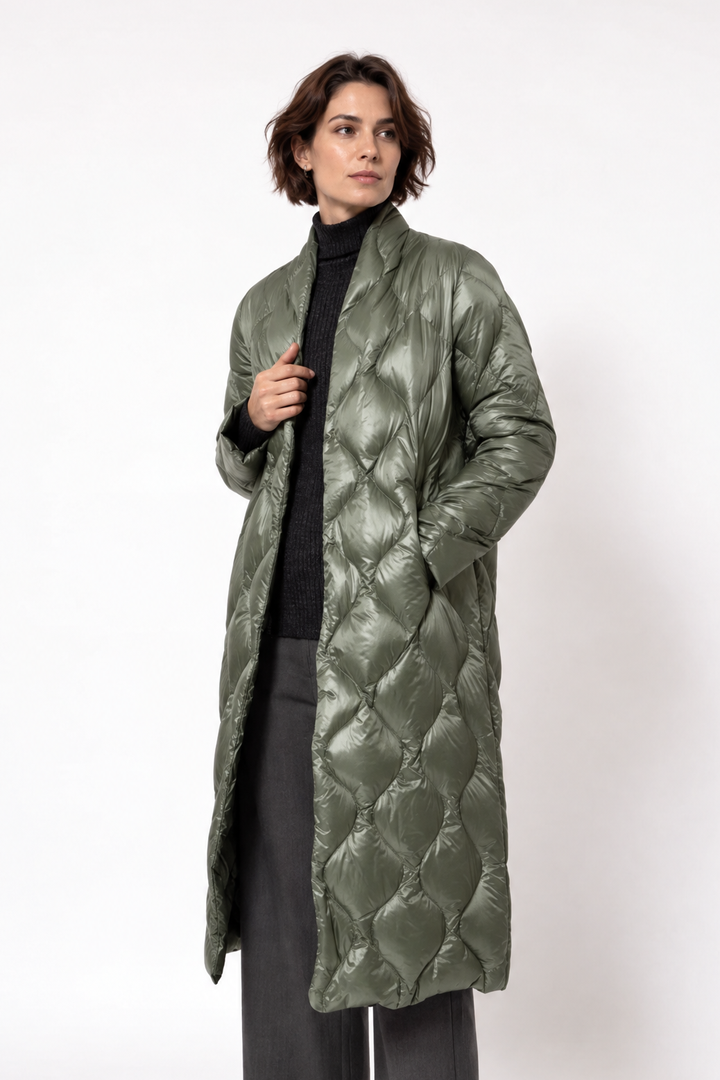 BRENTA COAT IN ULTRALIGHT GOOSE DOWN