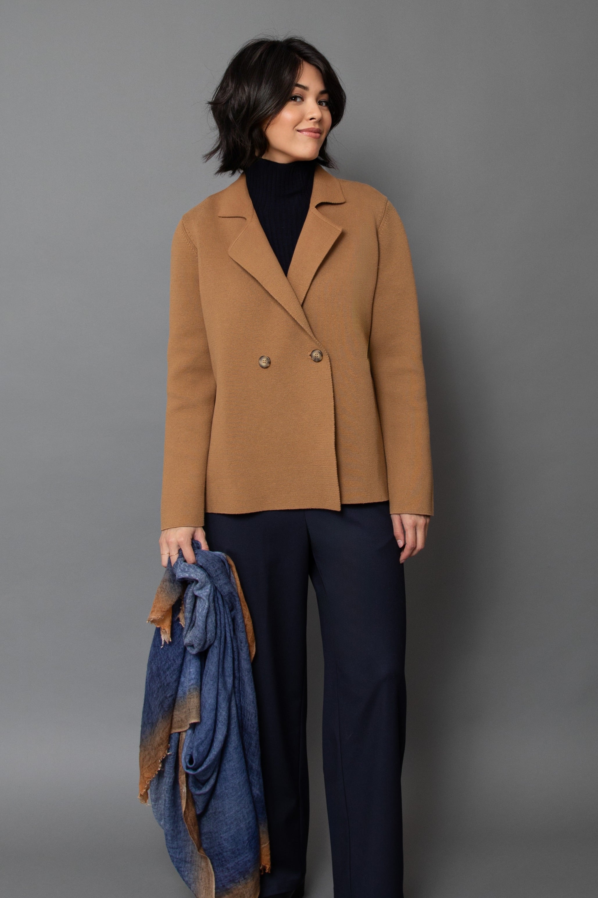 LAGOON ISLAND SCARF IN HAND DYED CASHMERE