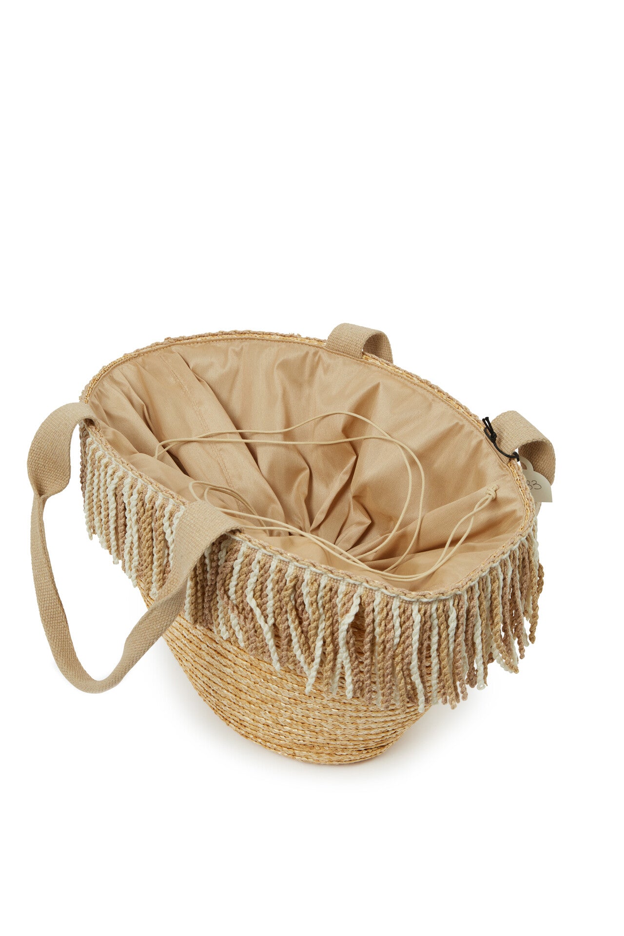 BETTINA ITALIAN WOVEN BEACH TOTE