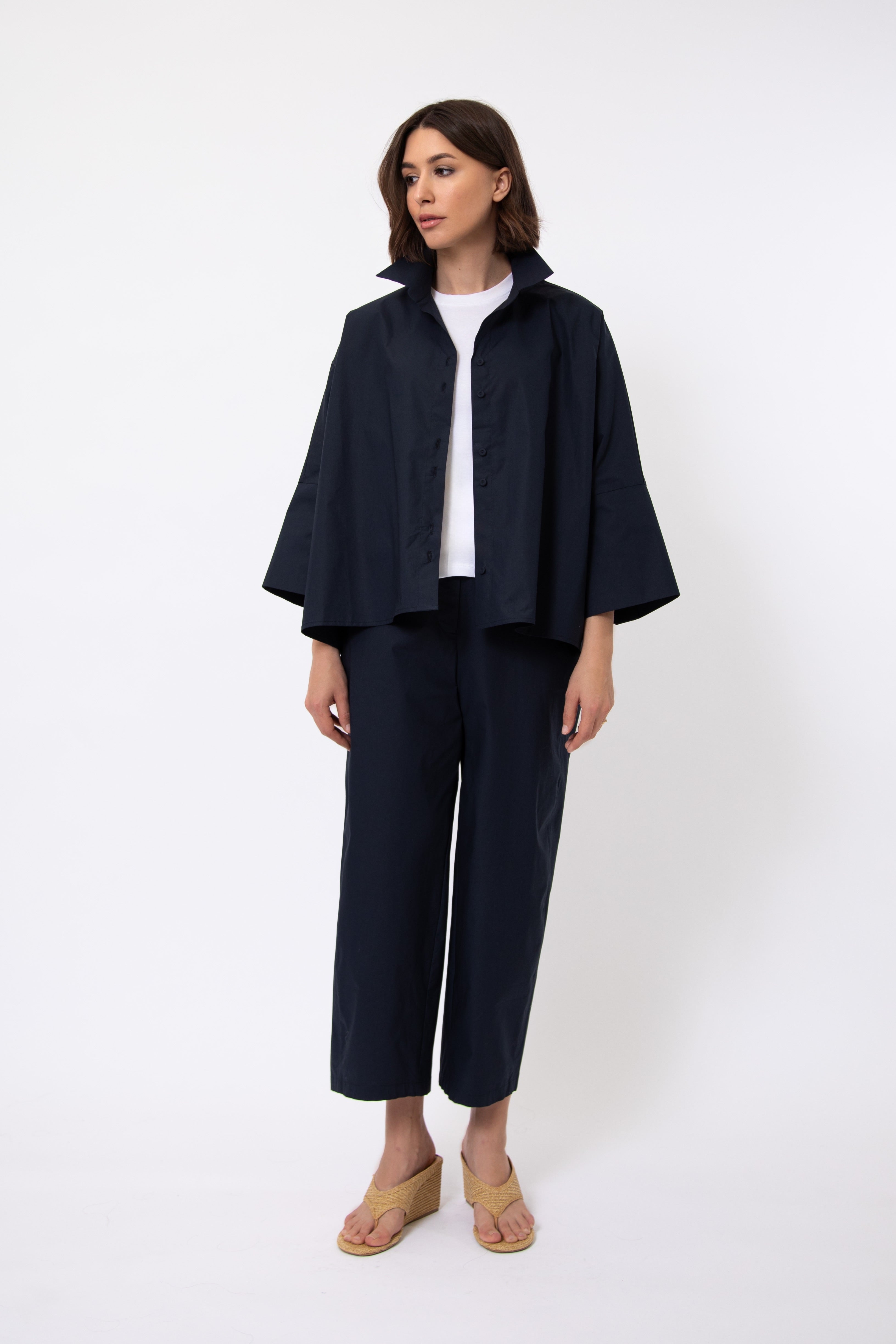 PORTER PANT IN ITALIAN FINE STRETCH COTTON