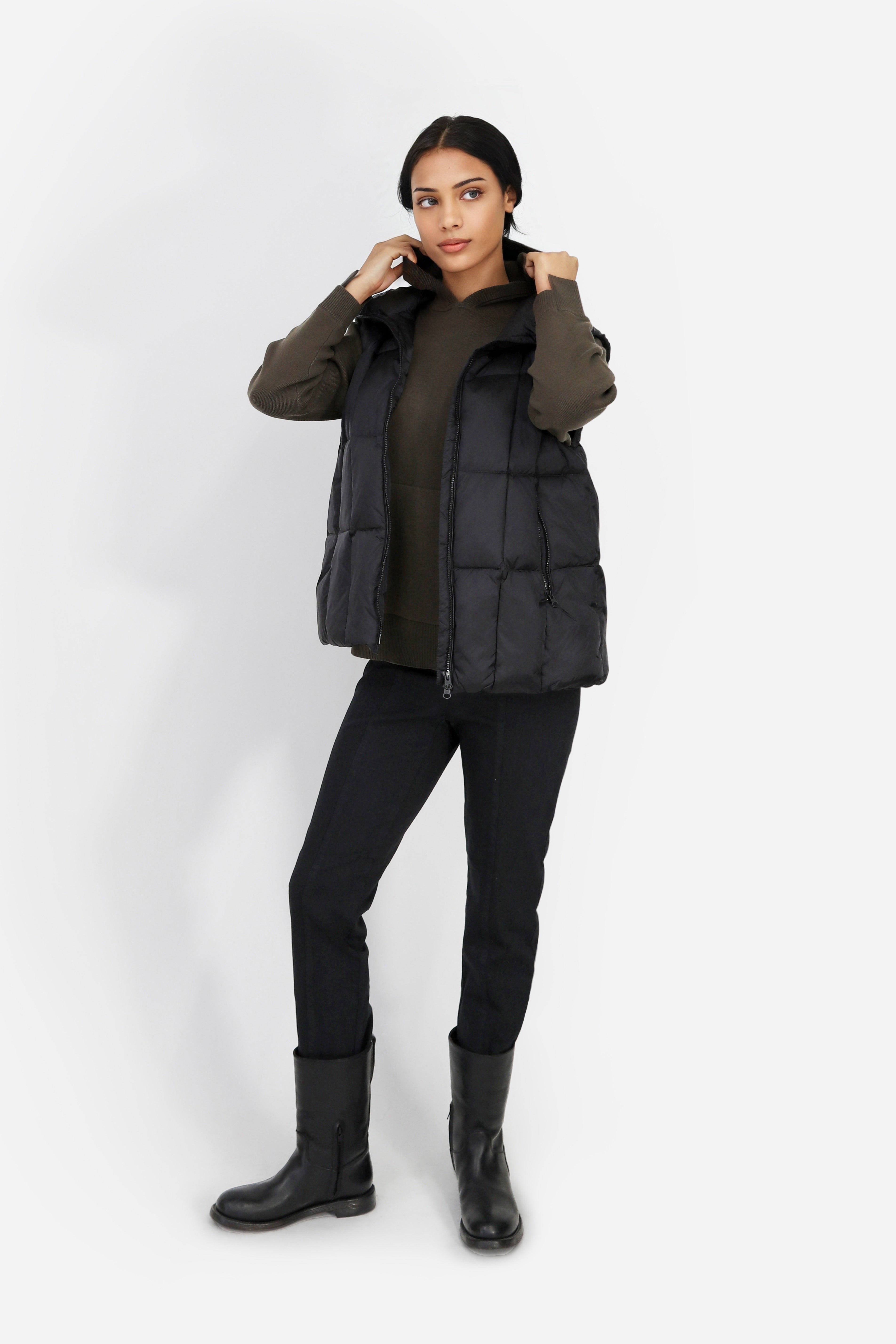 CELANO VEST IN GOOSE DOWN