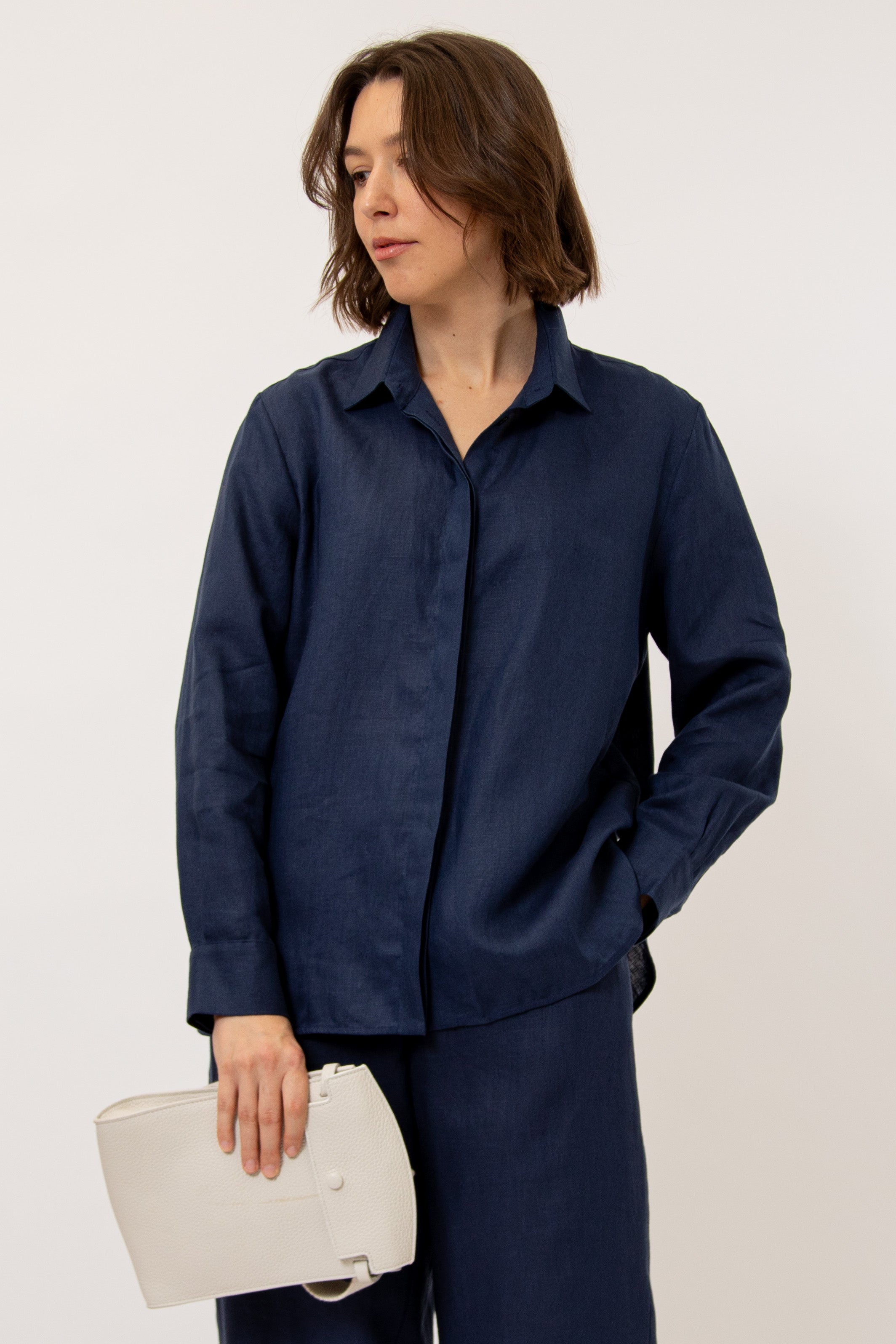 CHELSEA SHIRT IN ITALIAN LINEN