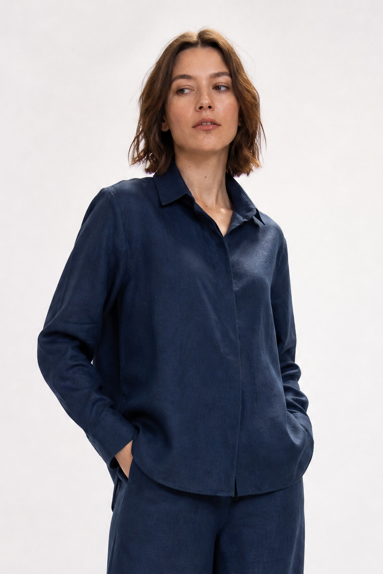 CHELSEA SHIRT IN ITALIAN LINEN