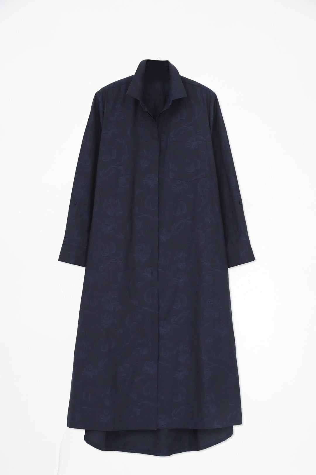 DELPHINE DRESS IN ITALIAN COTTON JACQUARD
