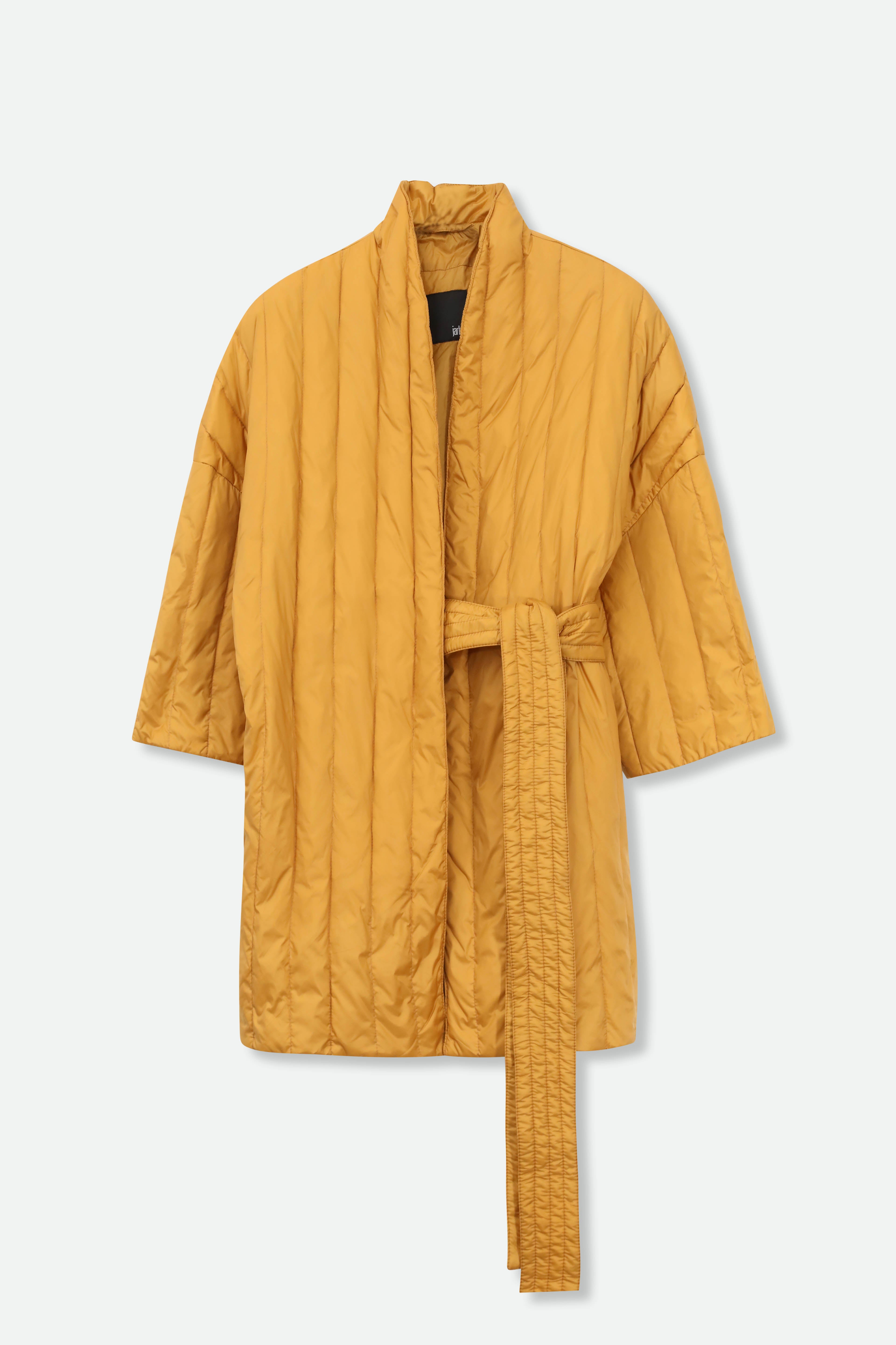 KIMONO BARN COAT IN GOOSE DOWN