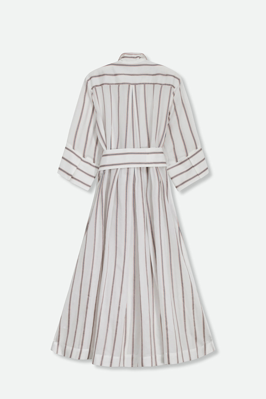 DUNE DRESS IN ITALIAN COTTON STRIPE