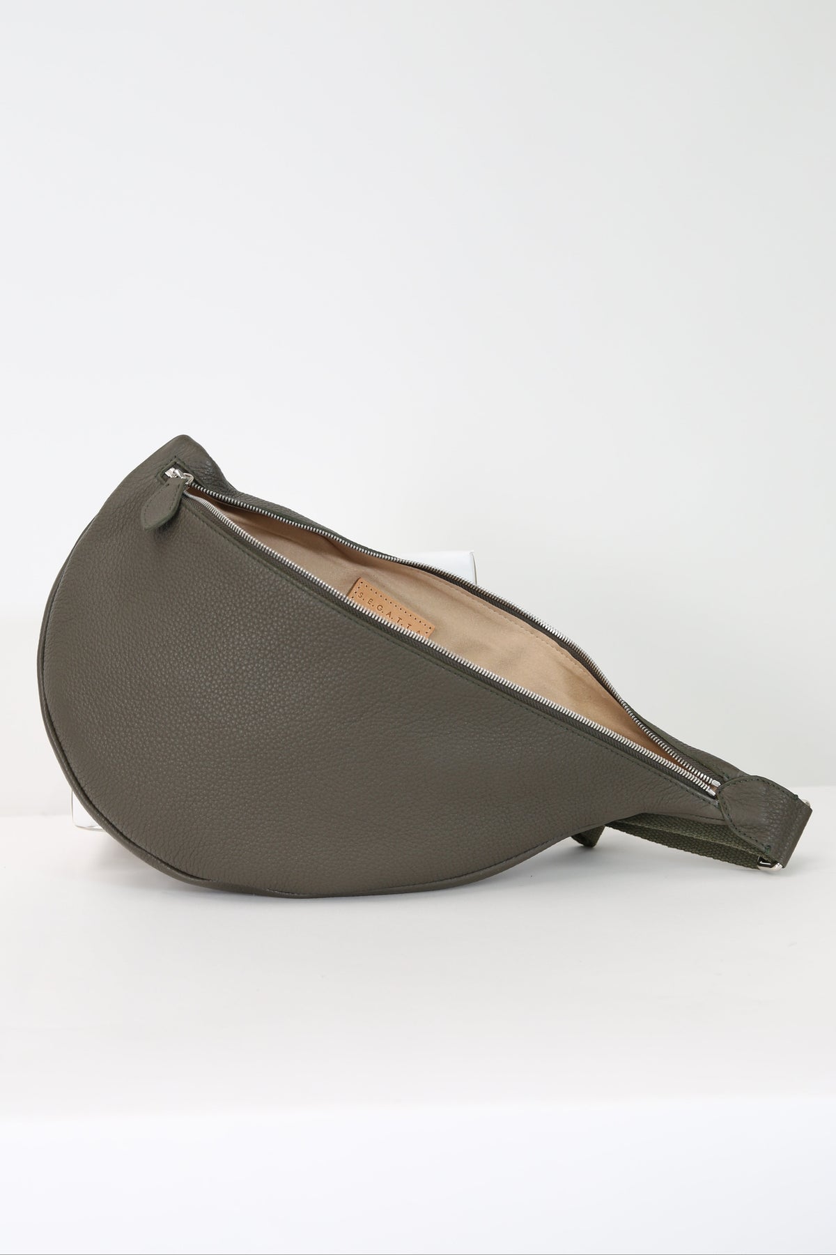 GEMMA CROSSBODY IN FRENCH CALFSKIN OLIVE