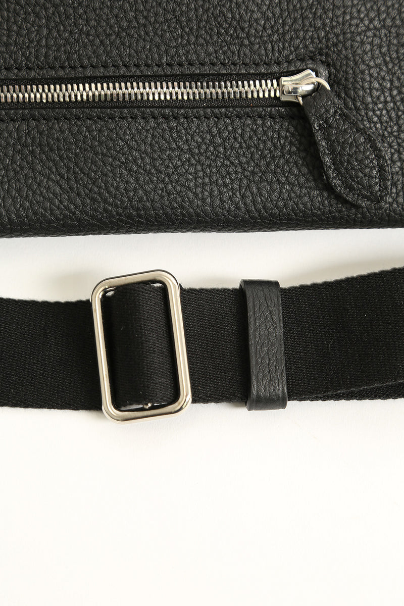 GEMMA ITALIAN LEATHER CROSSBODY NAVY main image 1