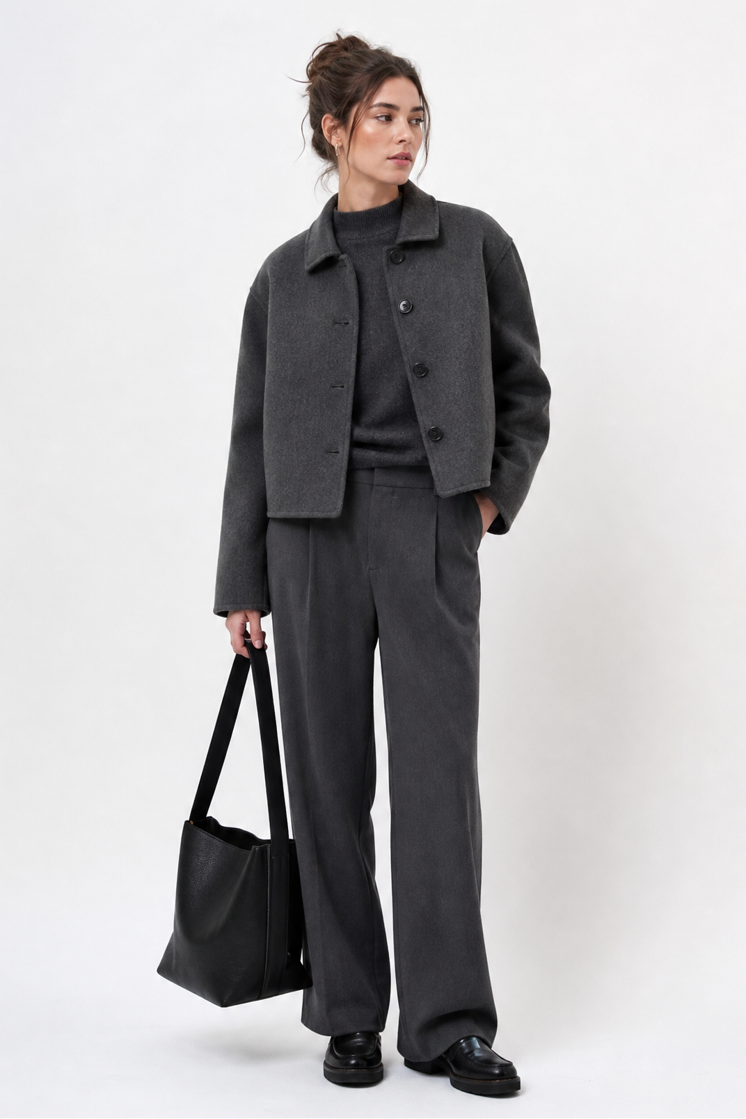 BEAU BAG IN ITALIAN BLACK
