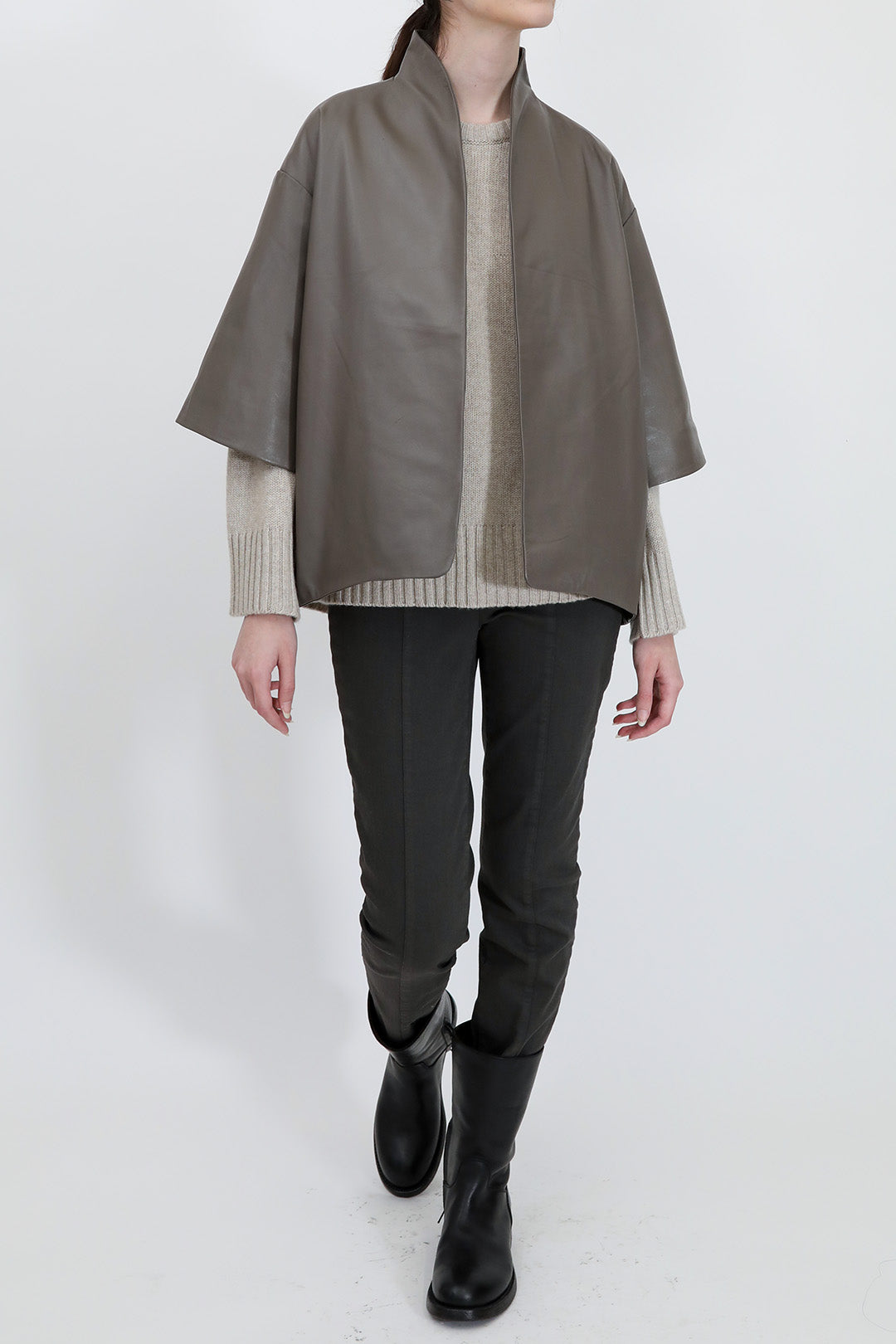 HEIDI JACKET IN LEATHER