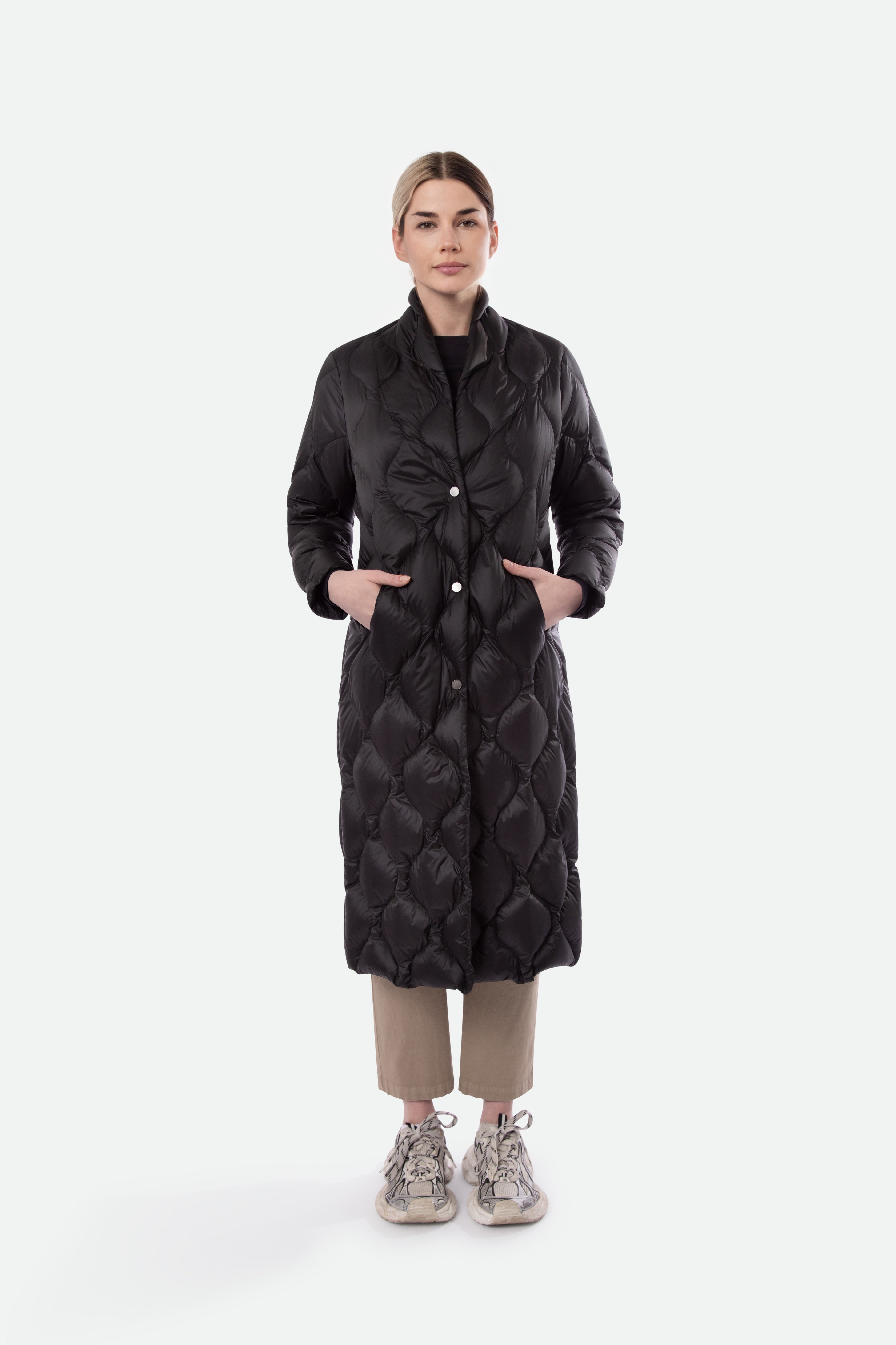 BRENTA COAT IN ULTRALIGHT GOOSE DOWN