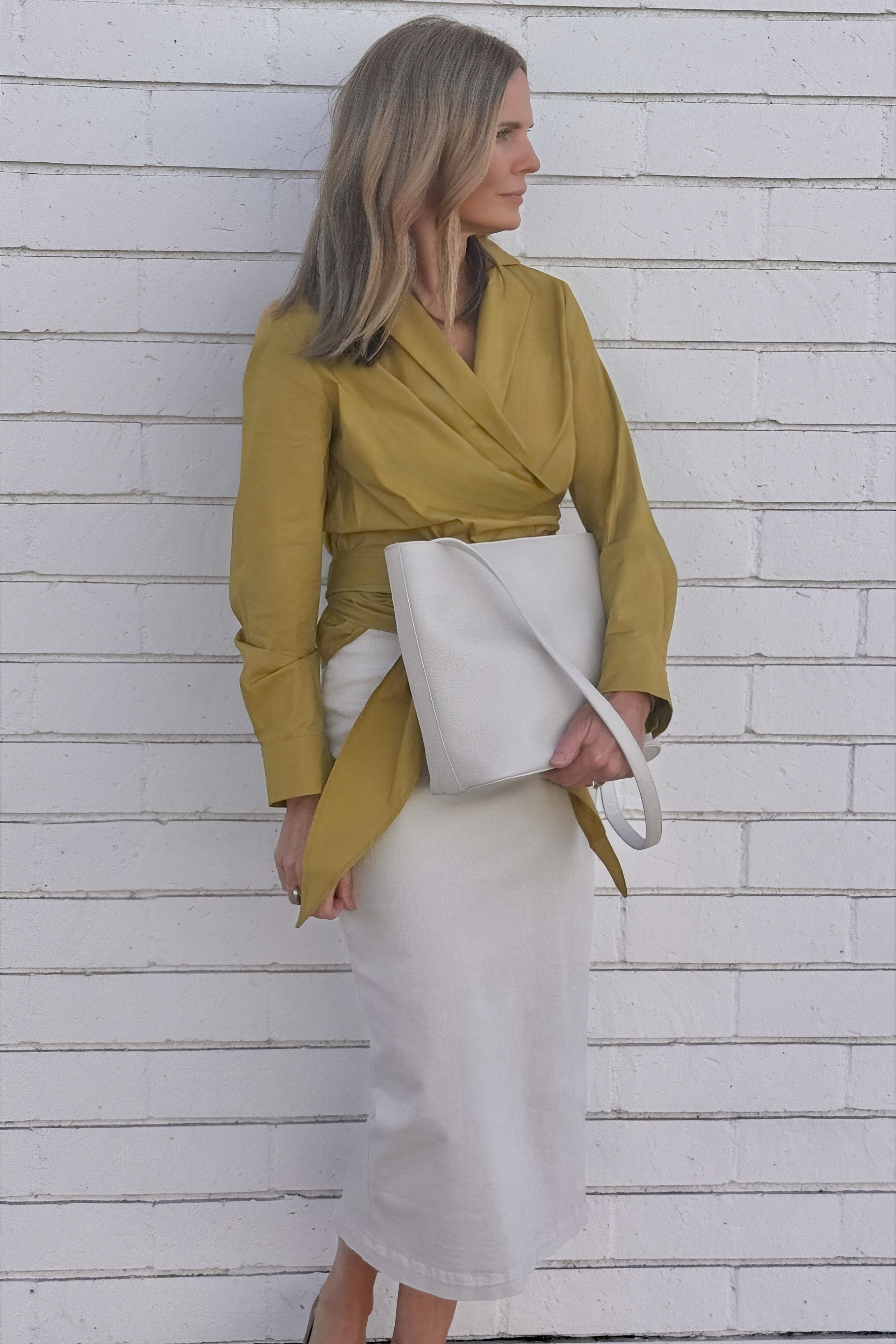 TORINO WRAP SHIRT IN ITALIAN FINE STRETCH COTTON