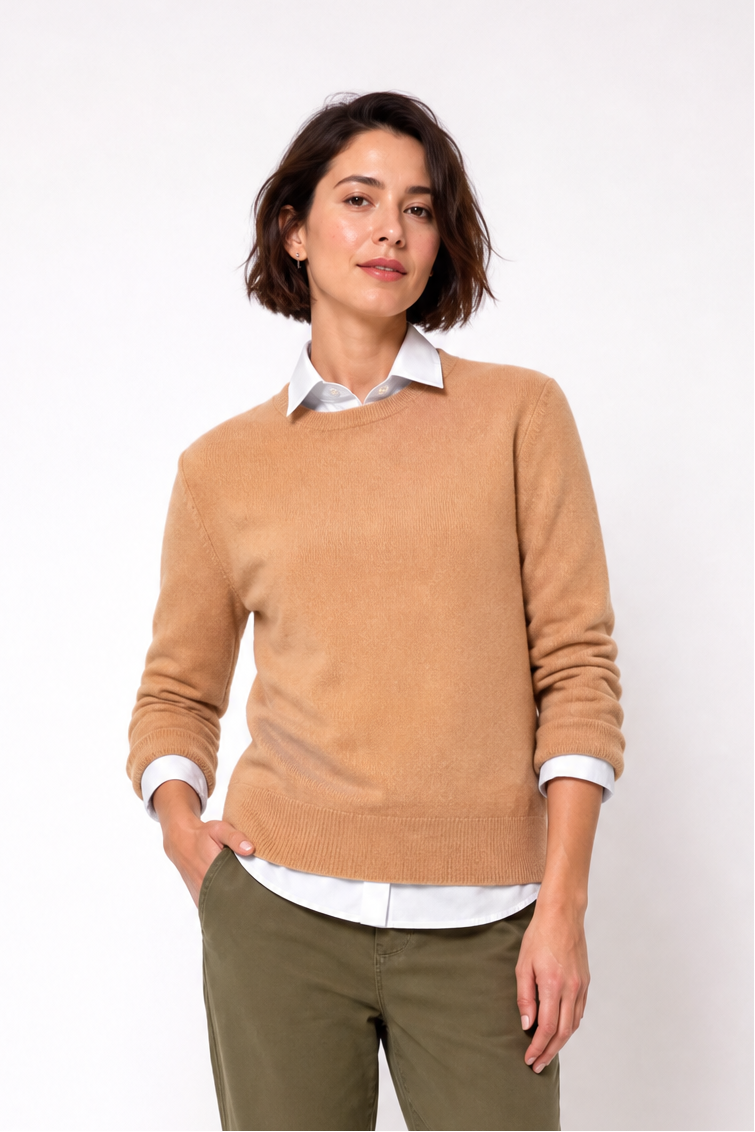 CLEMENT CREW CASHMERE SWEATER