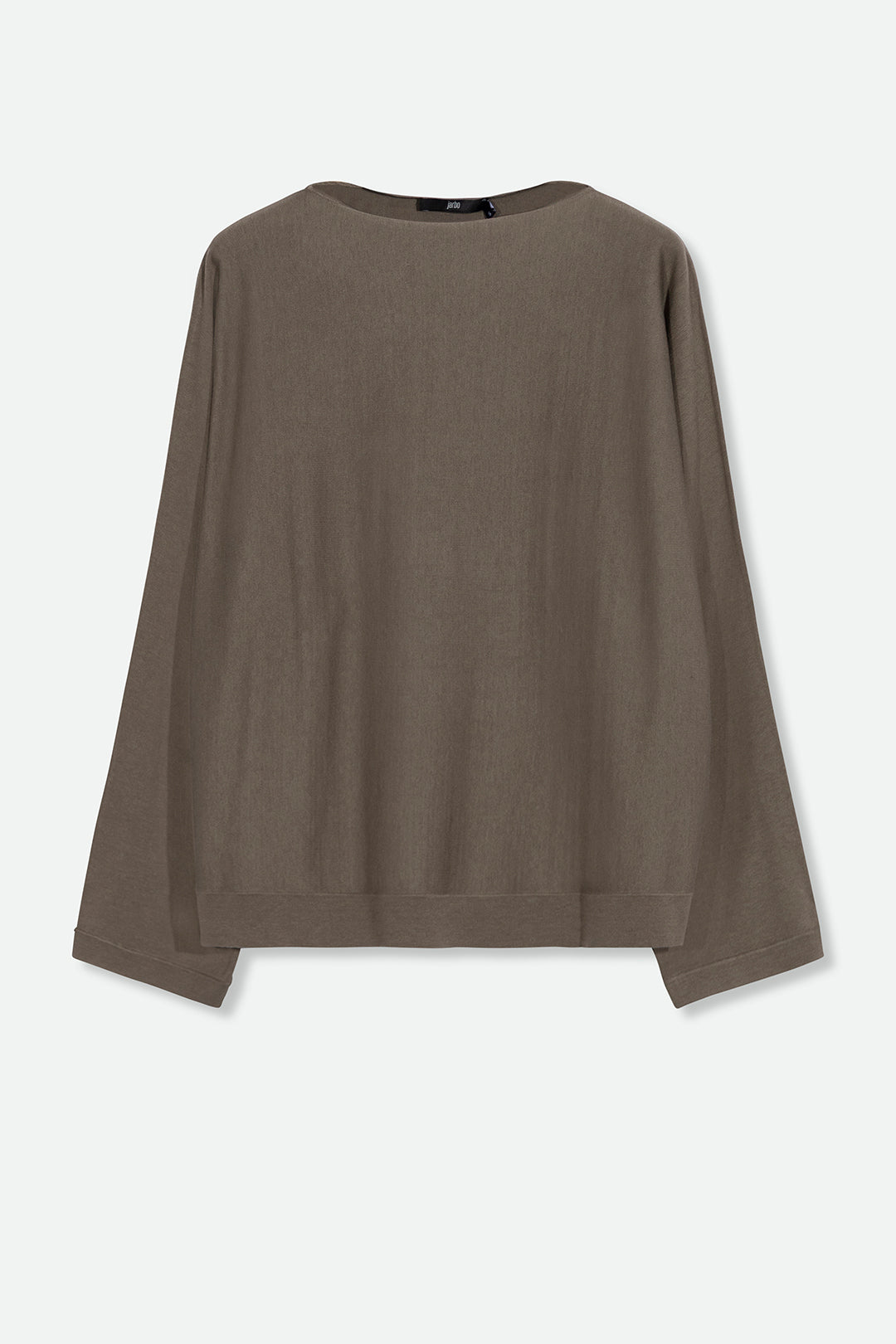 MAREN DOLMAN TOP IN FINE GAUGE ITALIAN SILK COTTON