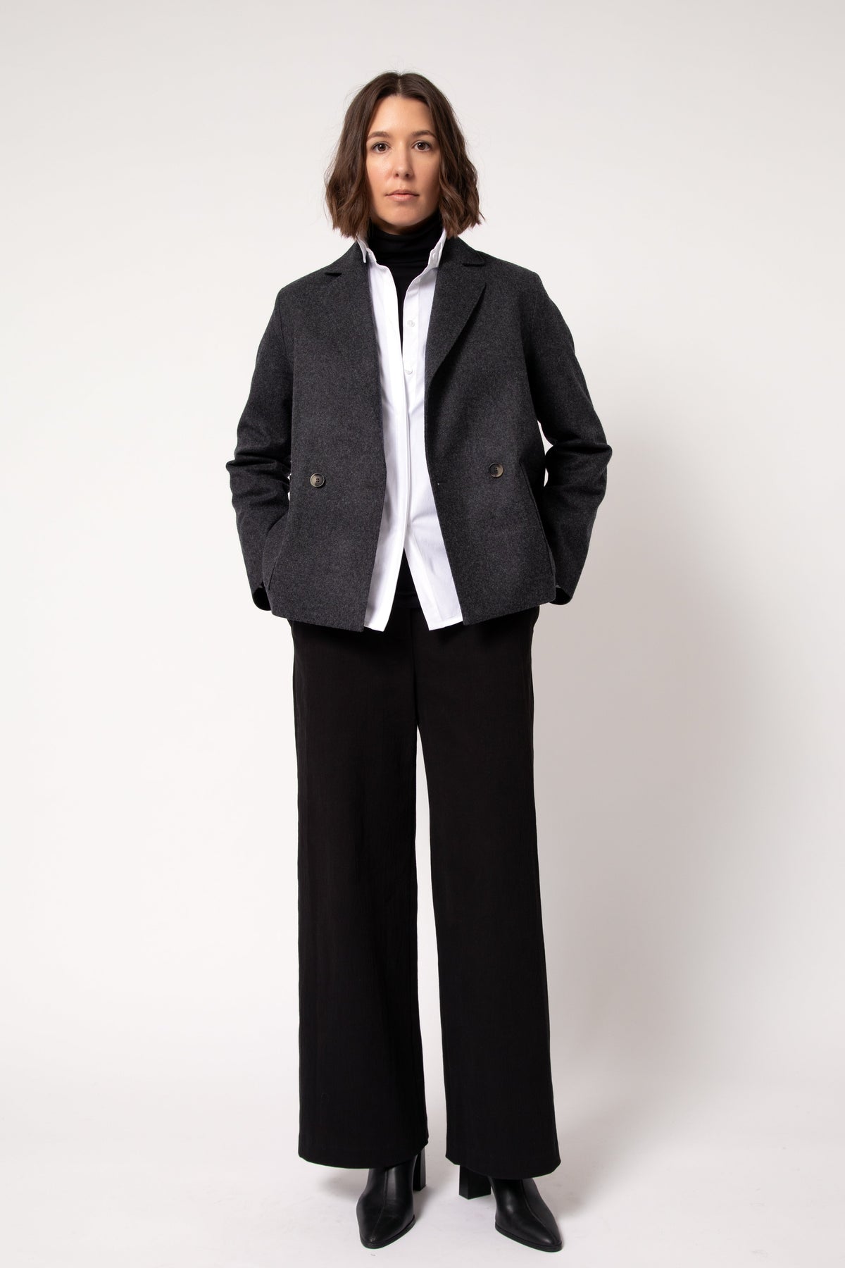 BERNAY BLAZER IN ITALIAN WOOL