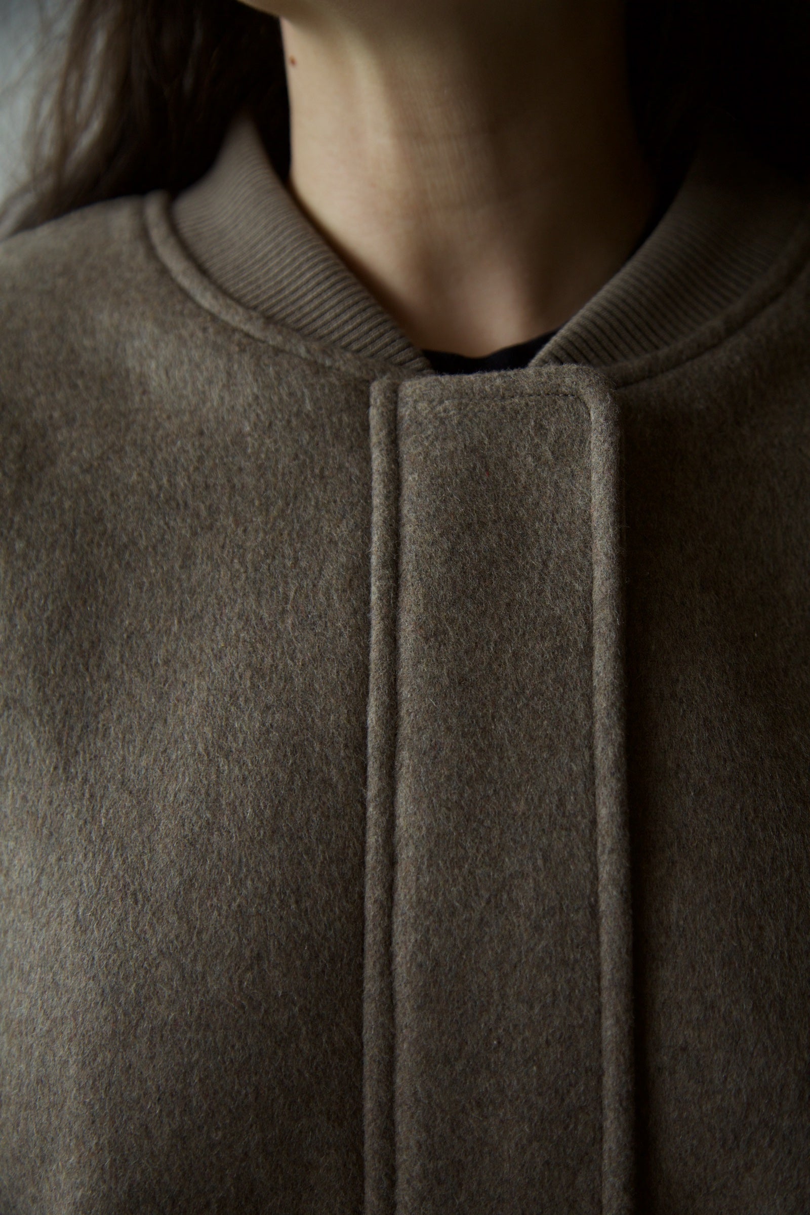 OWEN BASEBALL JACKET IN WOOL