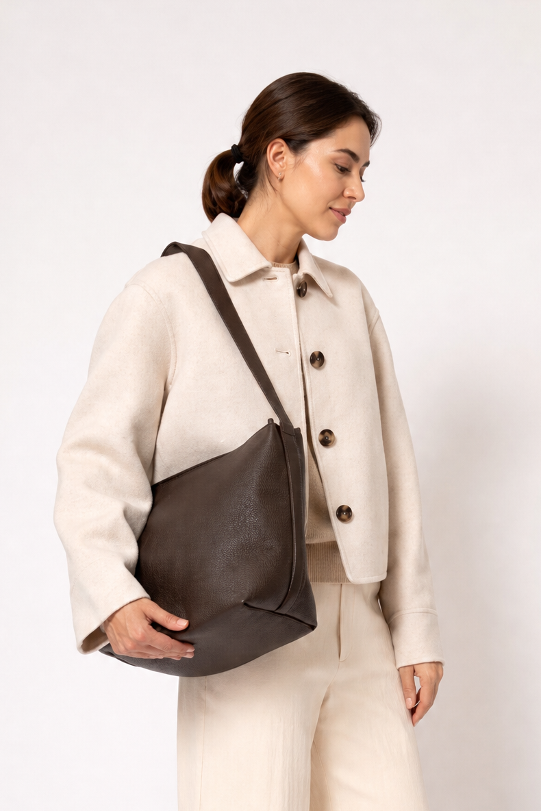 BEAU BAG IN ITALIAN CHOCOLATE