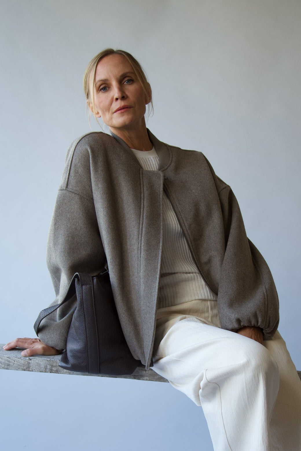 OWEN BASEBALL JACKET IN WOOL