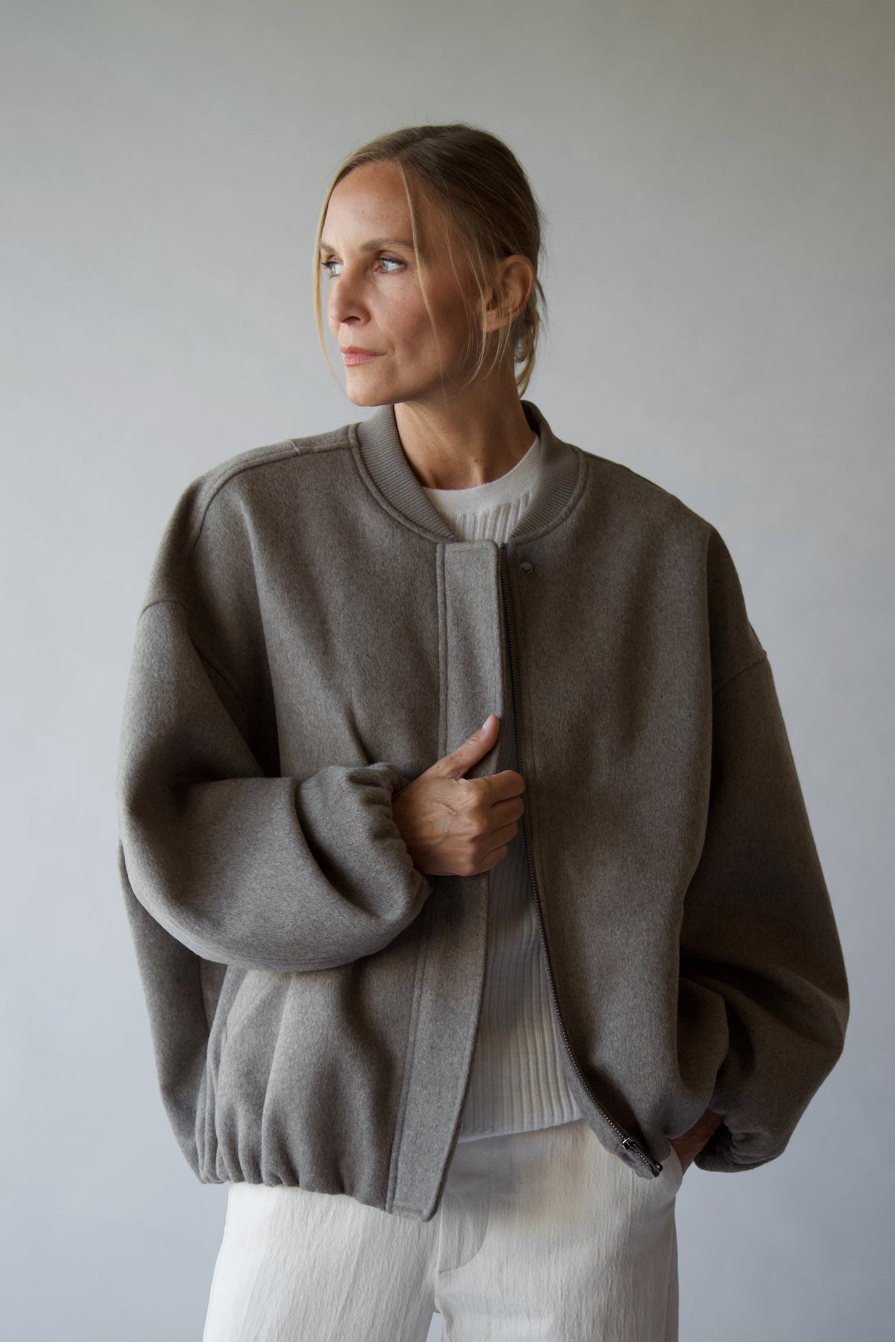OWEN BASEBALL JACKET IN WOOL