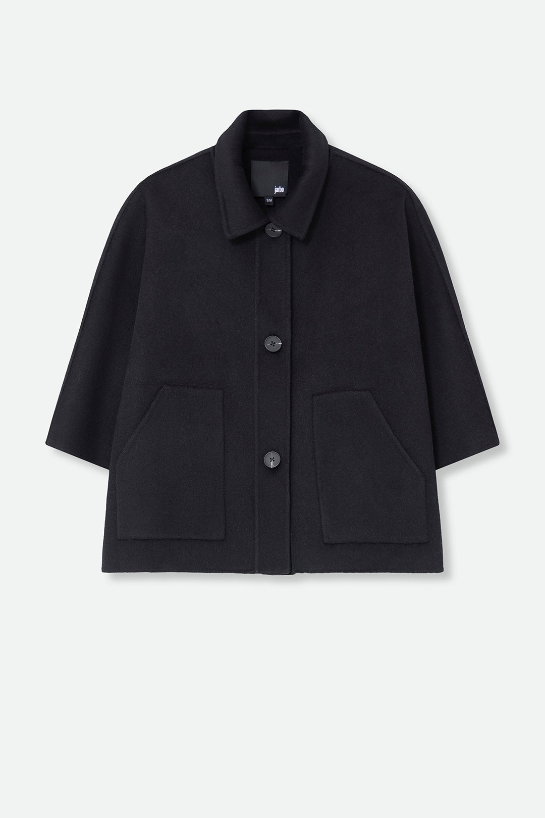 CALDER CAPE COAT IN DOUBLE-FACE WOOL