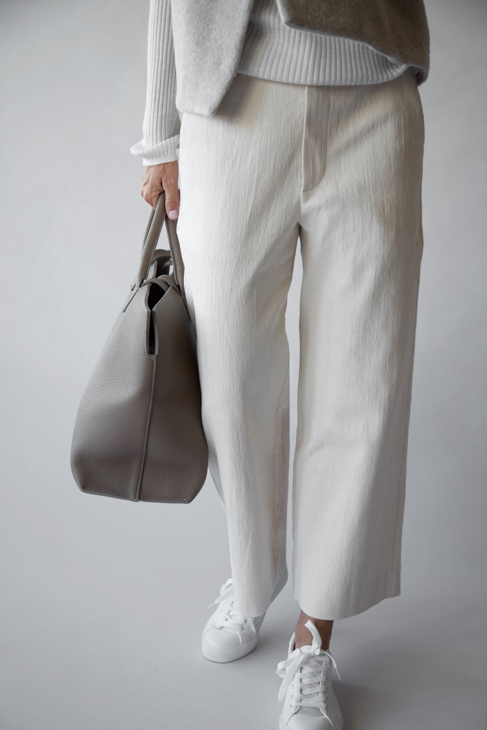 PIPPA PANT IN ITALIAN COTTON STRETCH TWILL
