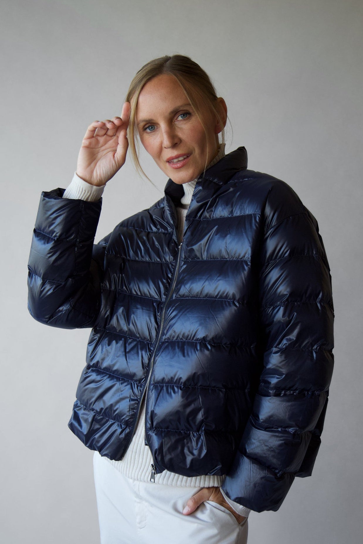 VARENNA ZIP IN ULTRALIGHT GOOSE DOWN