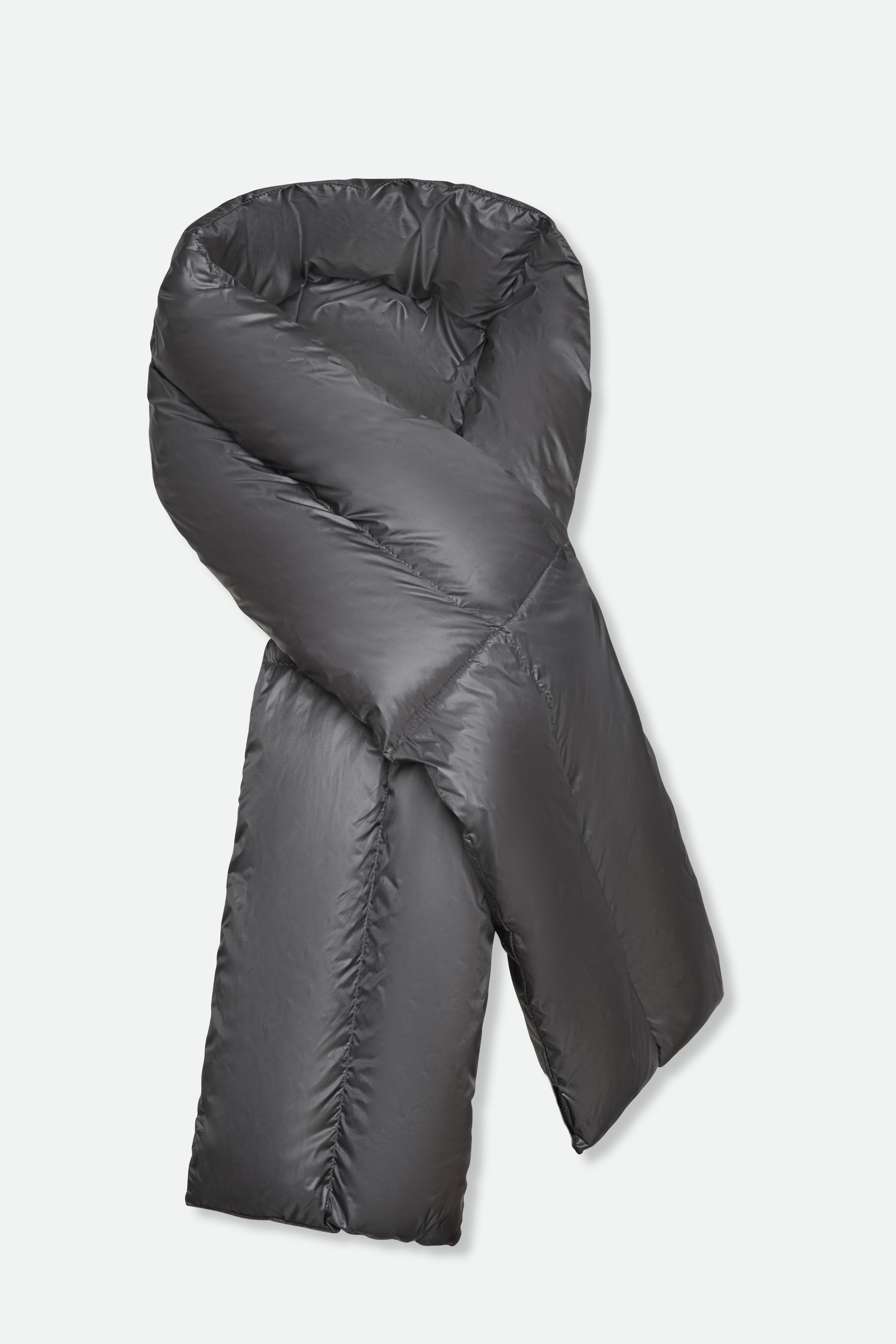 GOOSE DOWN QUILTED SCARF