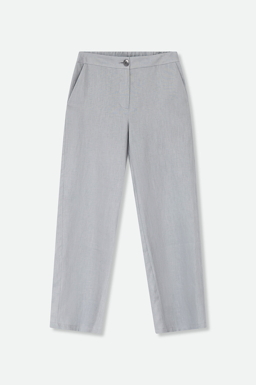 PETRA PANT LONGER IN ITALIAN LINEN GREY / 2