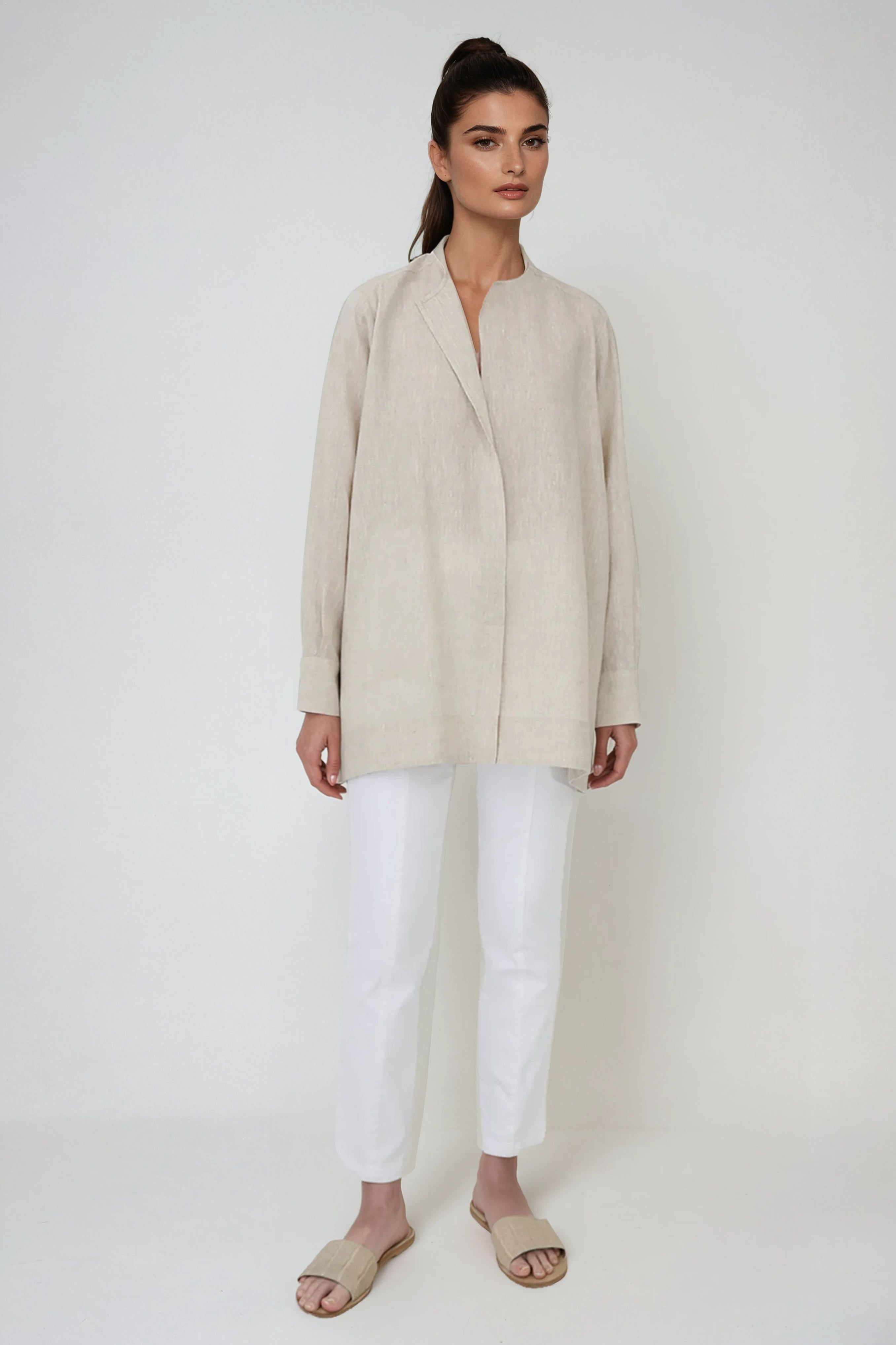 ILONA SHIRT IN PREMIUM ITALIAN LINEN